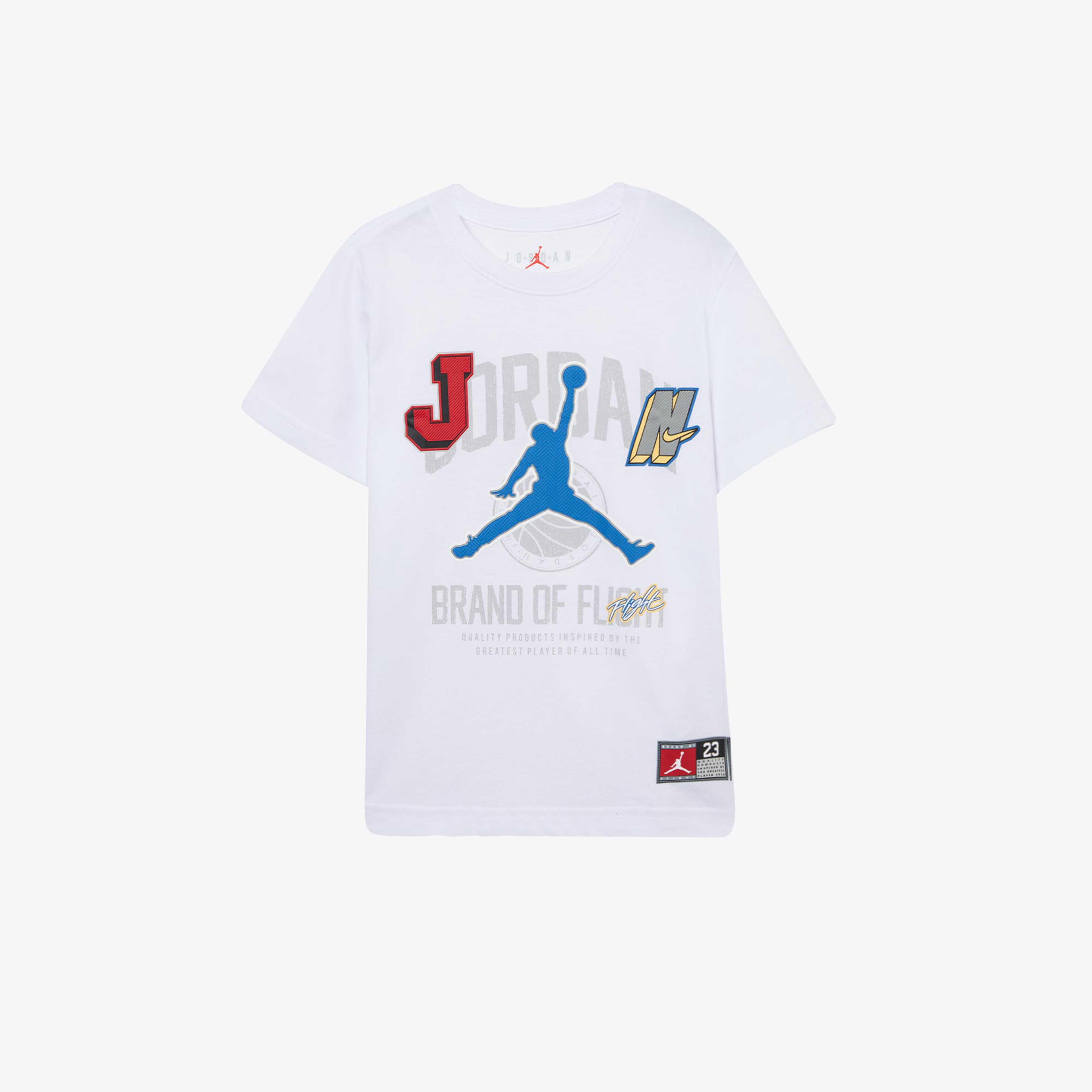 Jordan Gym 23 Çocuk Beyaz Günlük T-Shirt