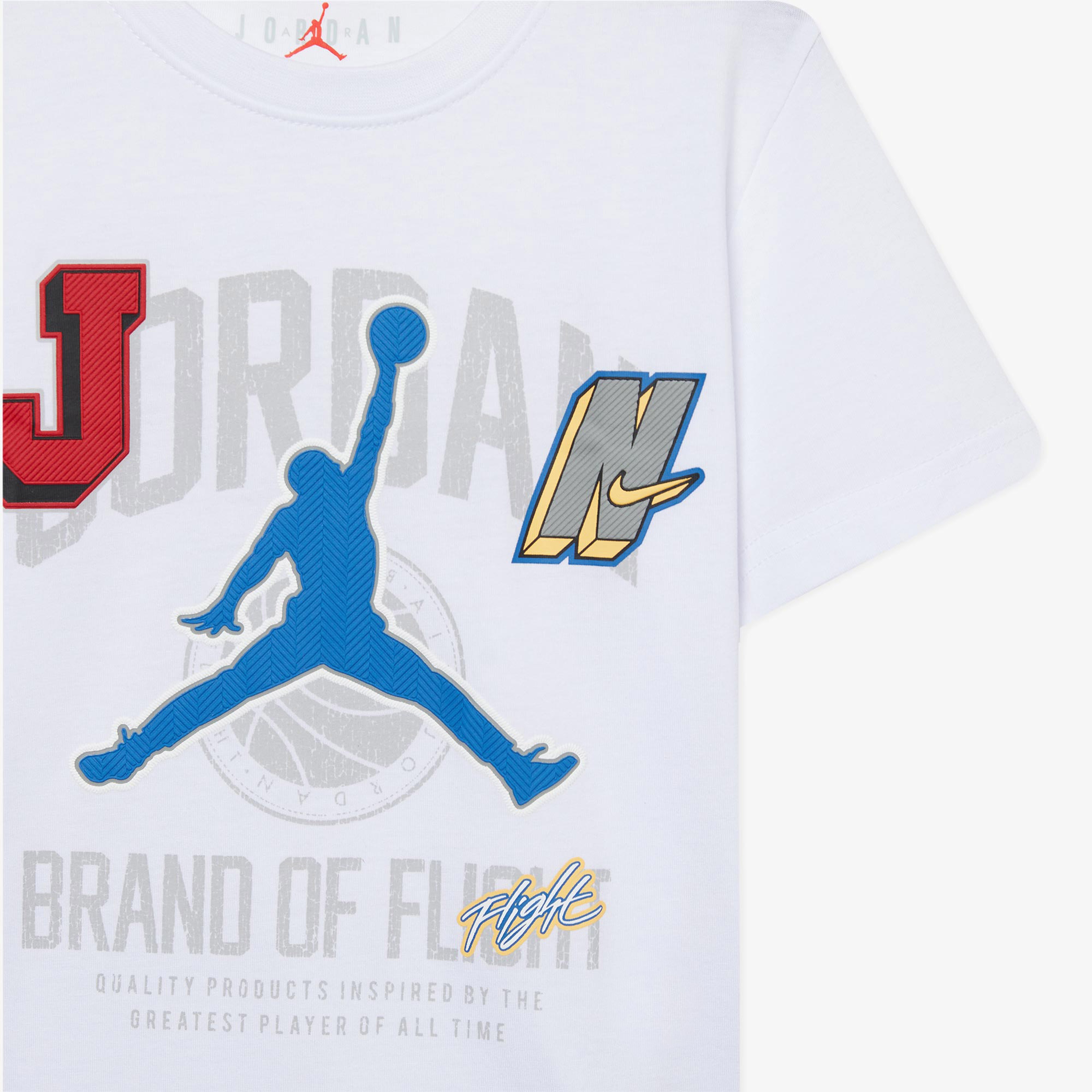 Jordan Gym 23 Çocuk Beyaz Günlük T-Shirt
