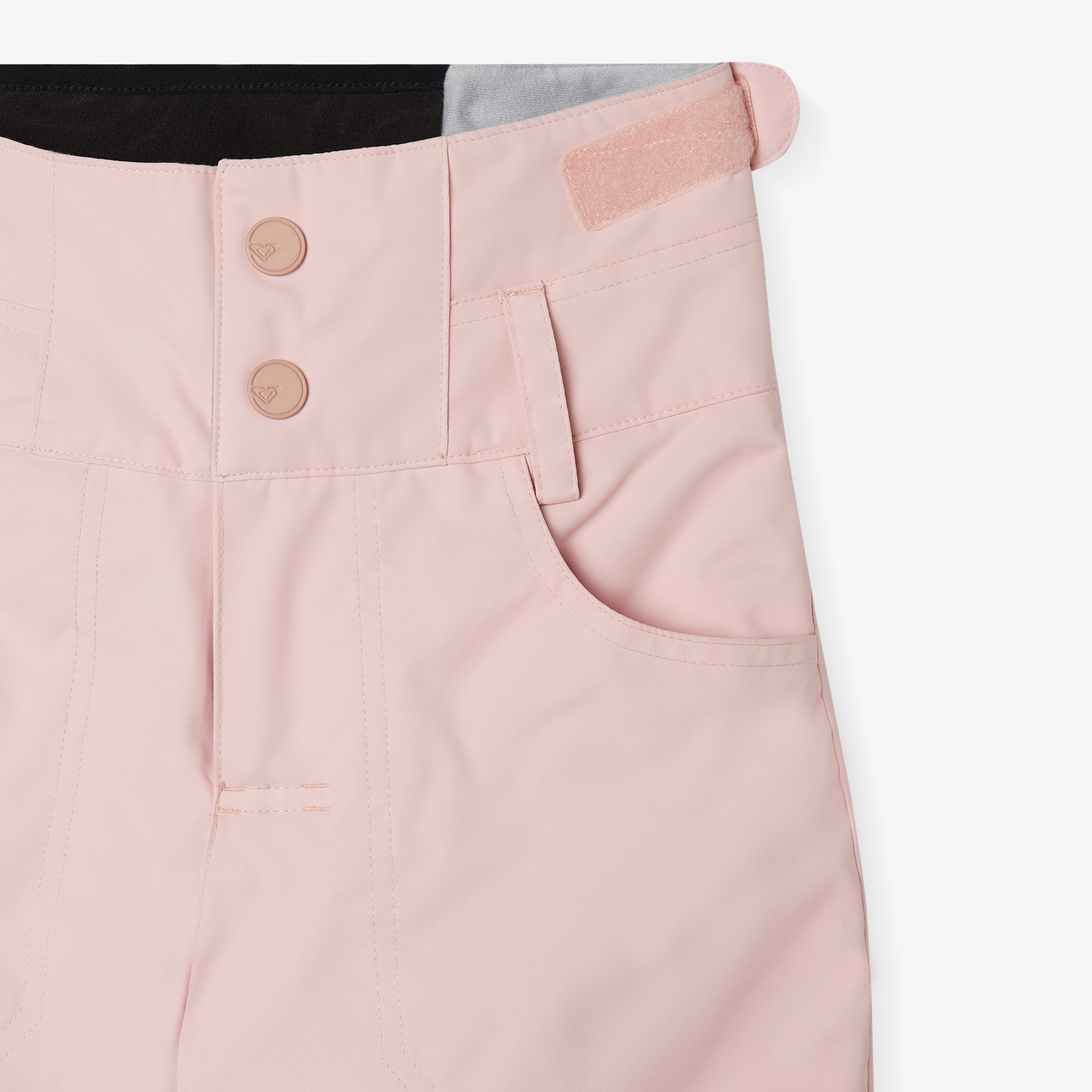 Roxy Spodnie Diversion Çocuk Pembe Kayak Pantolonu