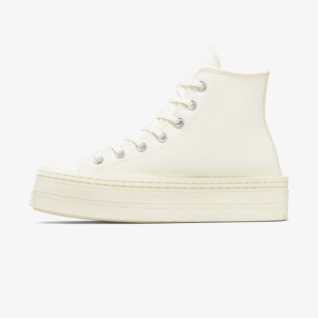 Converse Converse Chuck Taylor All Star Modern Lift Platform Canvas Kadın Krem Sneaker Occasion'da! Krem - 5. görsel