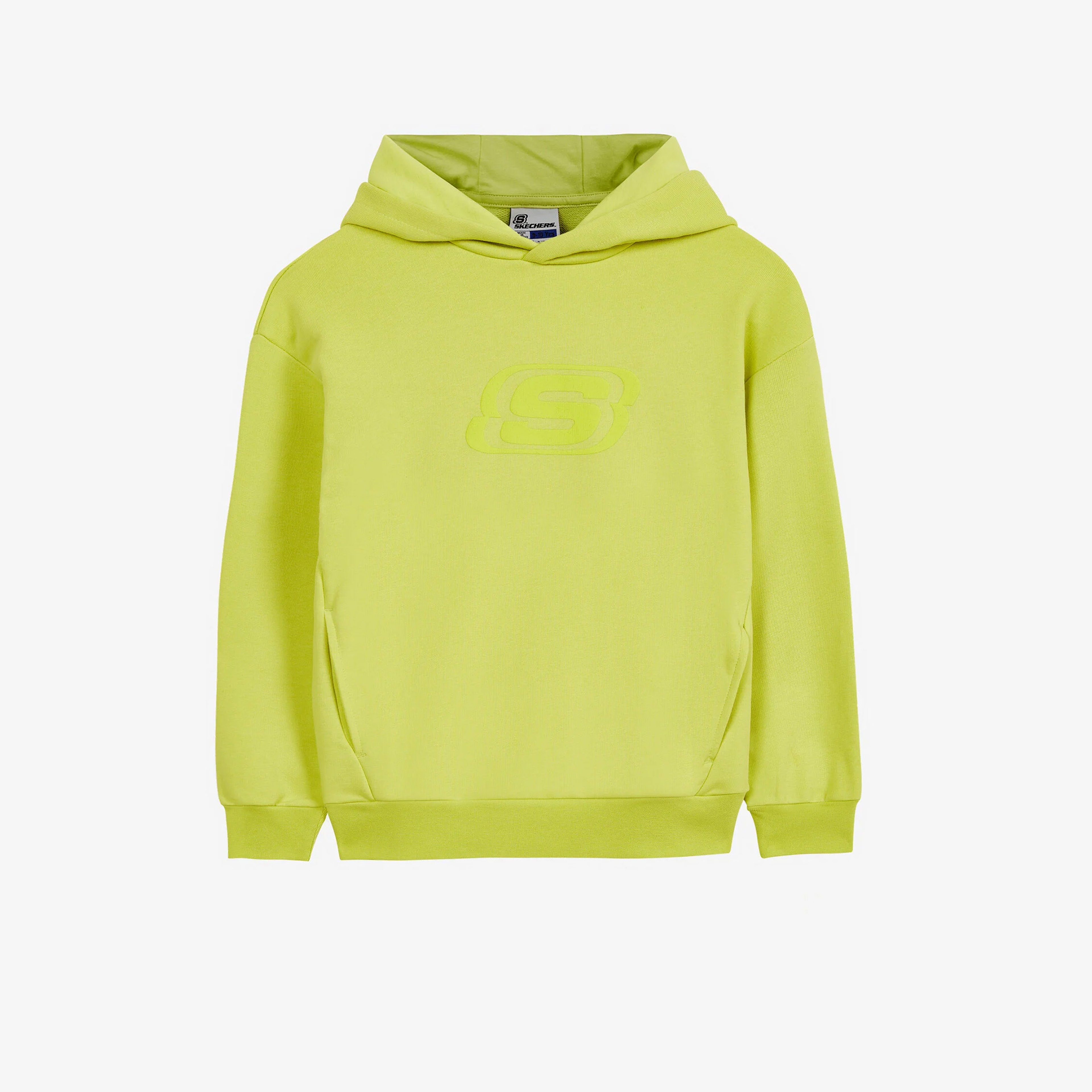 Skechers Low Fleece Hoodie Çocuk Yeşil Sweatshirt