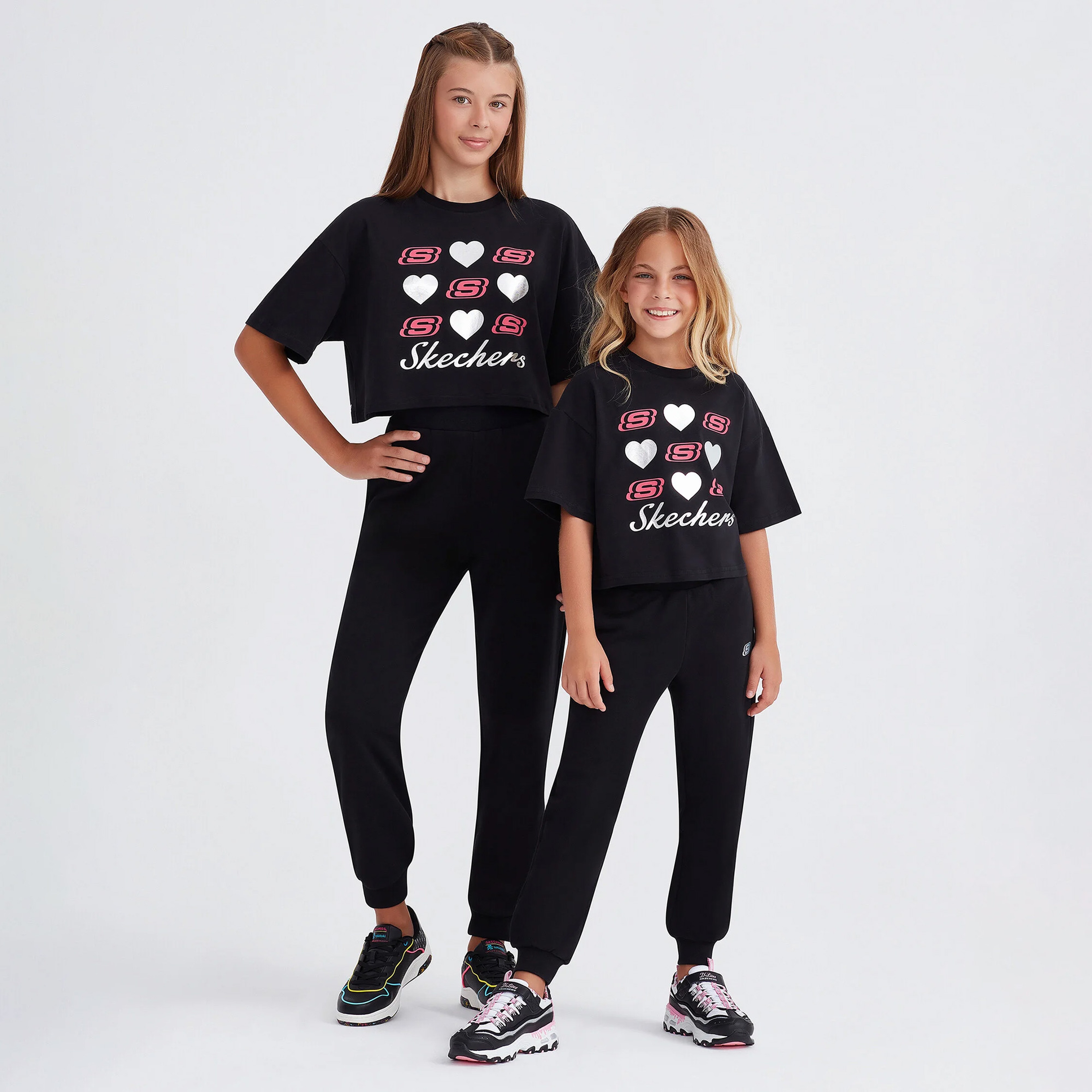 Skechers Low Fleece Jogger Çocuk Siyah Eşofman Altı