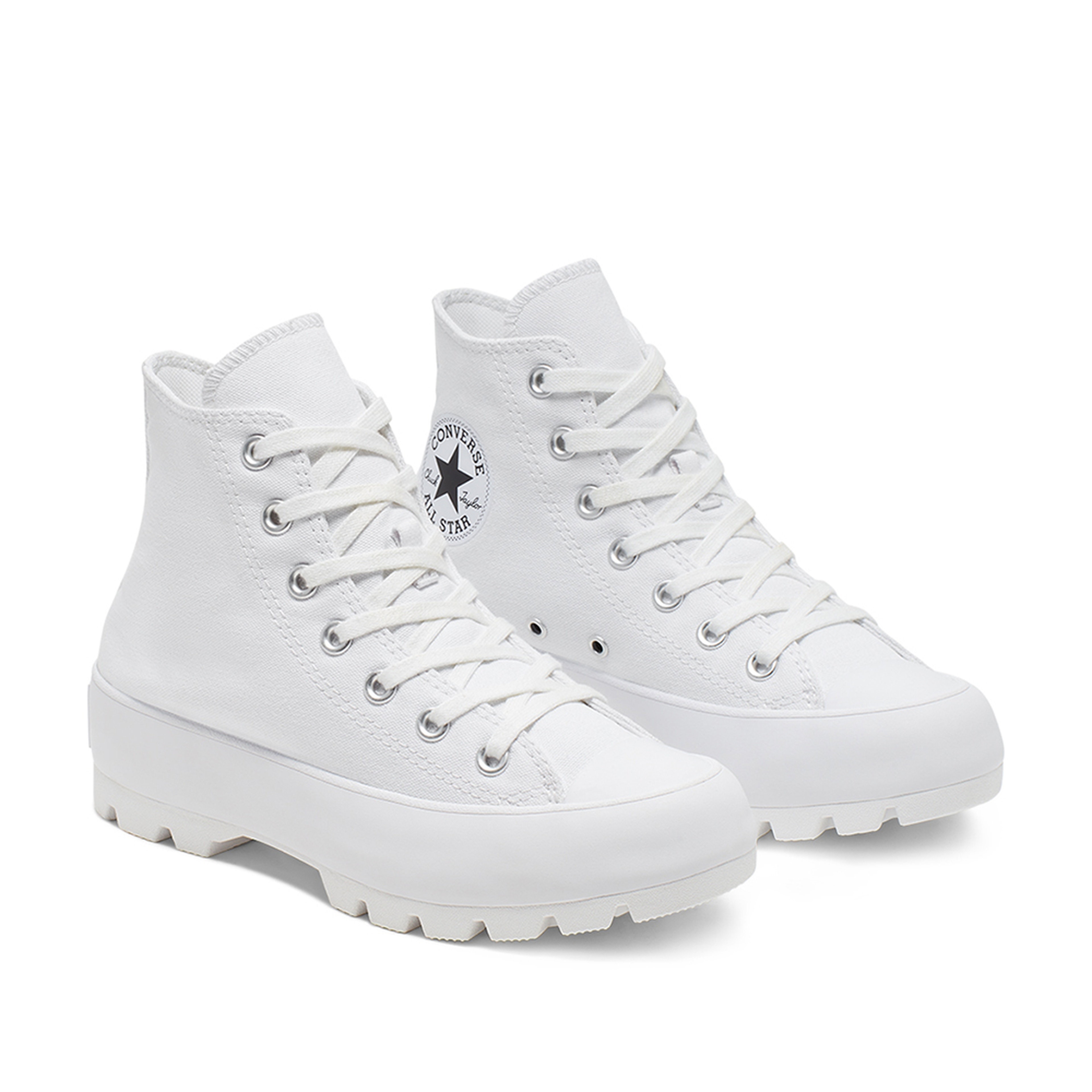 Converse Chuck Taylor All Star Lugged Hi Kadın Beyaz Sneaker