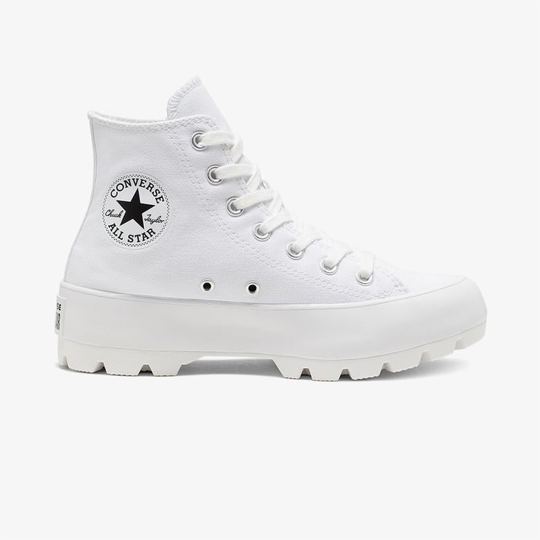 Converse Chuck Taylor All Star Lugged Hi Kadın Beyaz Sneaker