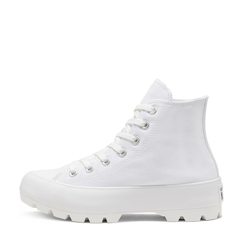 Converse Chuck Taylor All Star Lugged Hi Kadın Beyaz Sneaker
