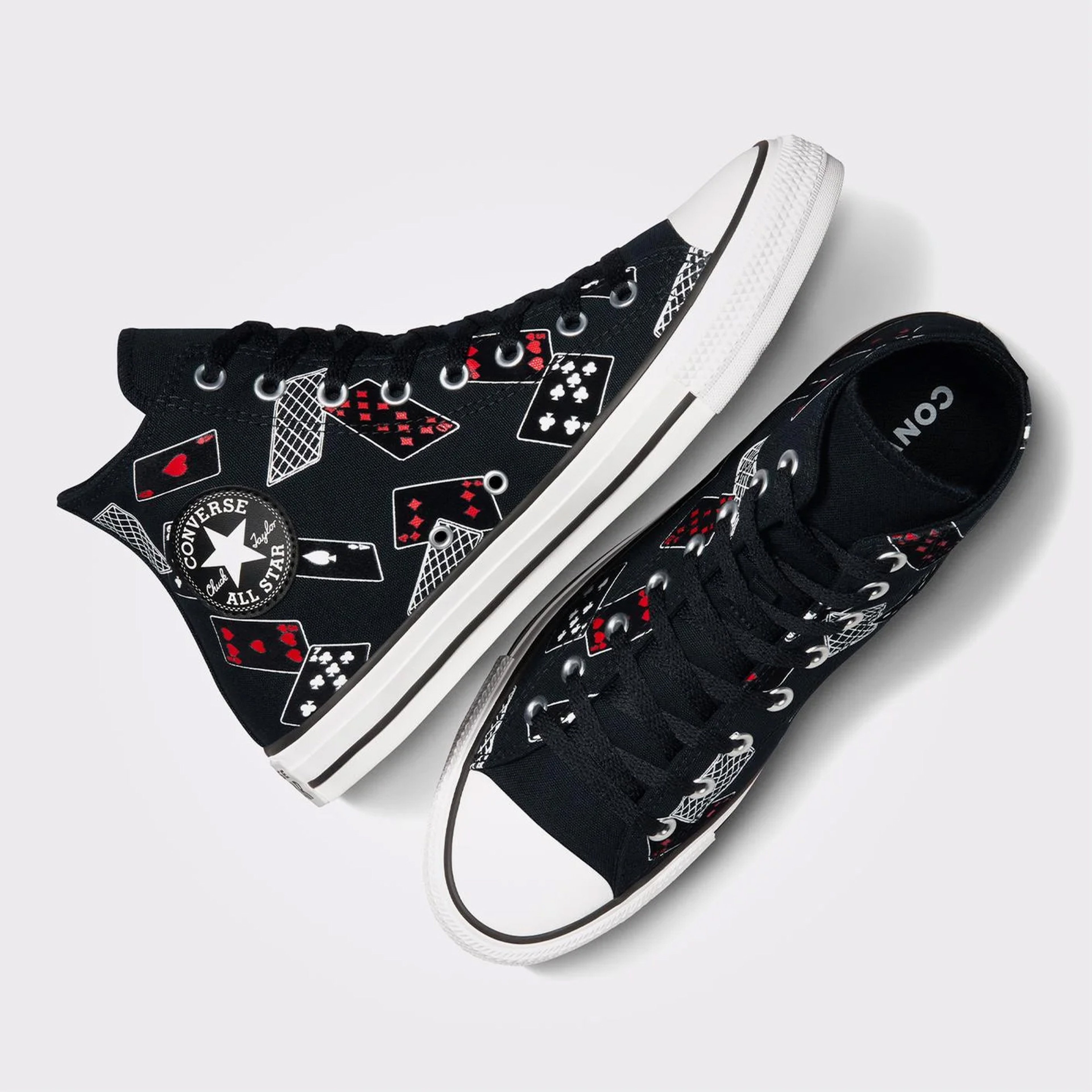 Converse Chuck Taylor All Star Cards Unisex Siyah Sneaker