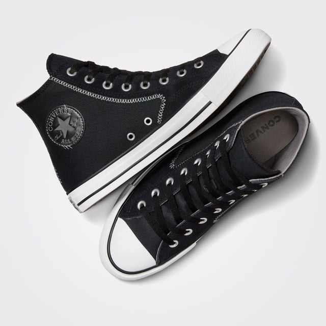 Converse Converse Chuck Taylor All Star Mixed Materials Kadın Siyah Sneaker | Occasion Siyah - 6. görsel
