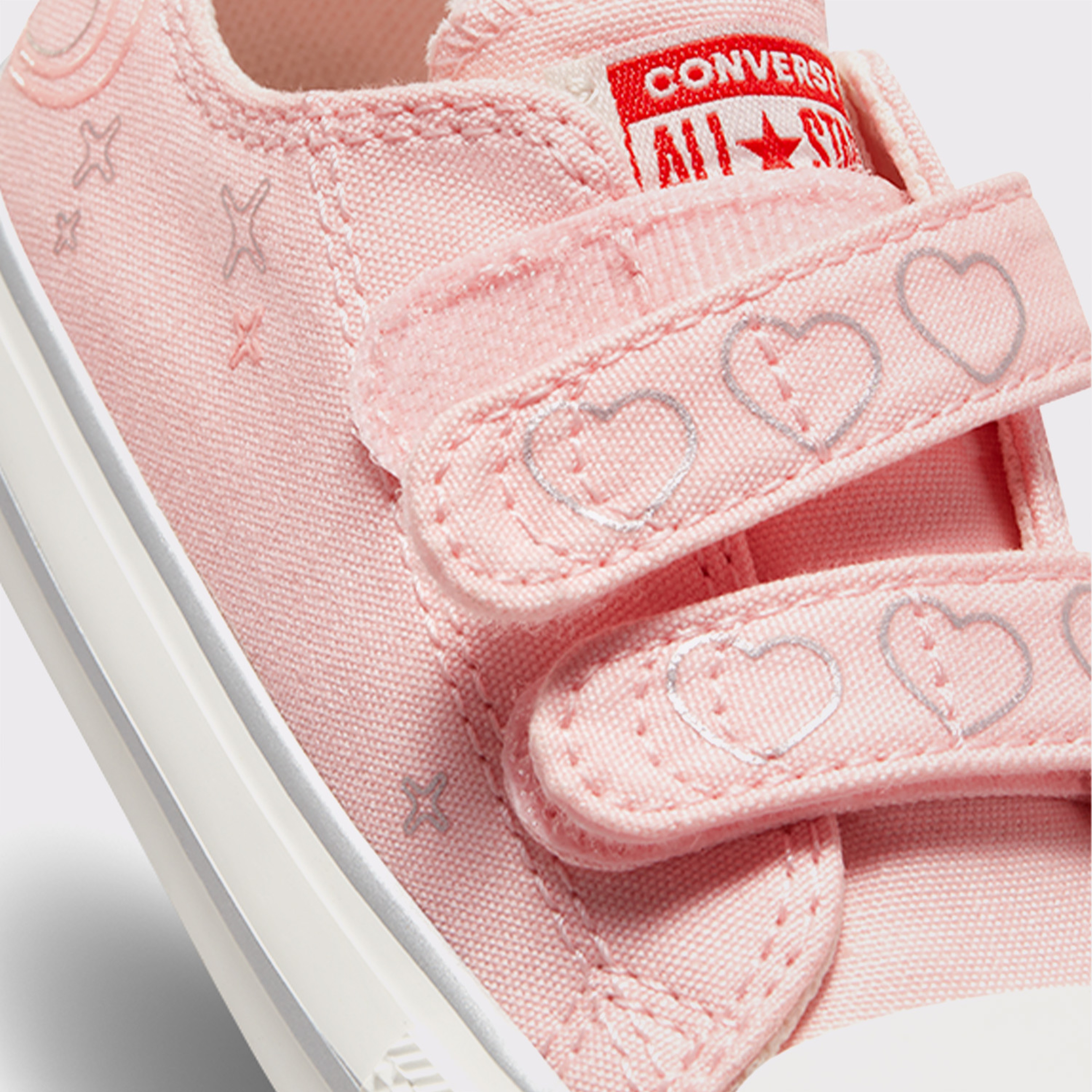 Converse Chuck Taylor All Star Easy On Heart Bebek Pembe Sneaker
