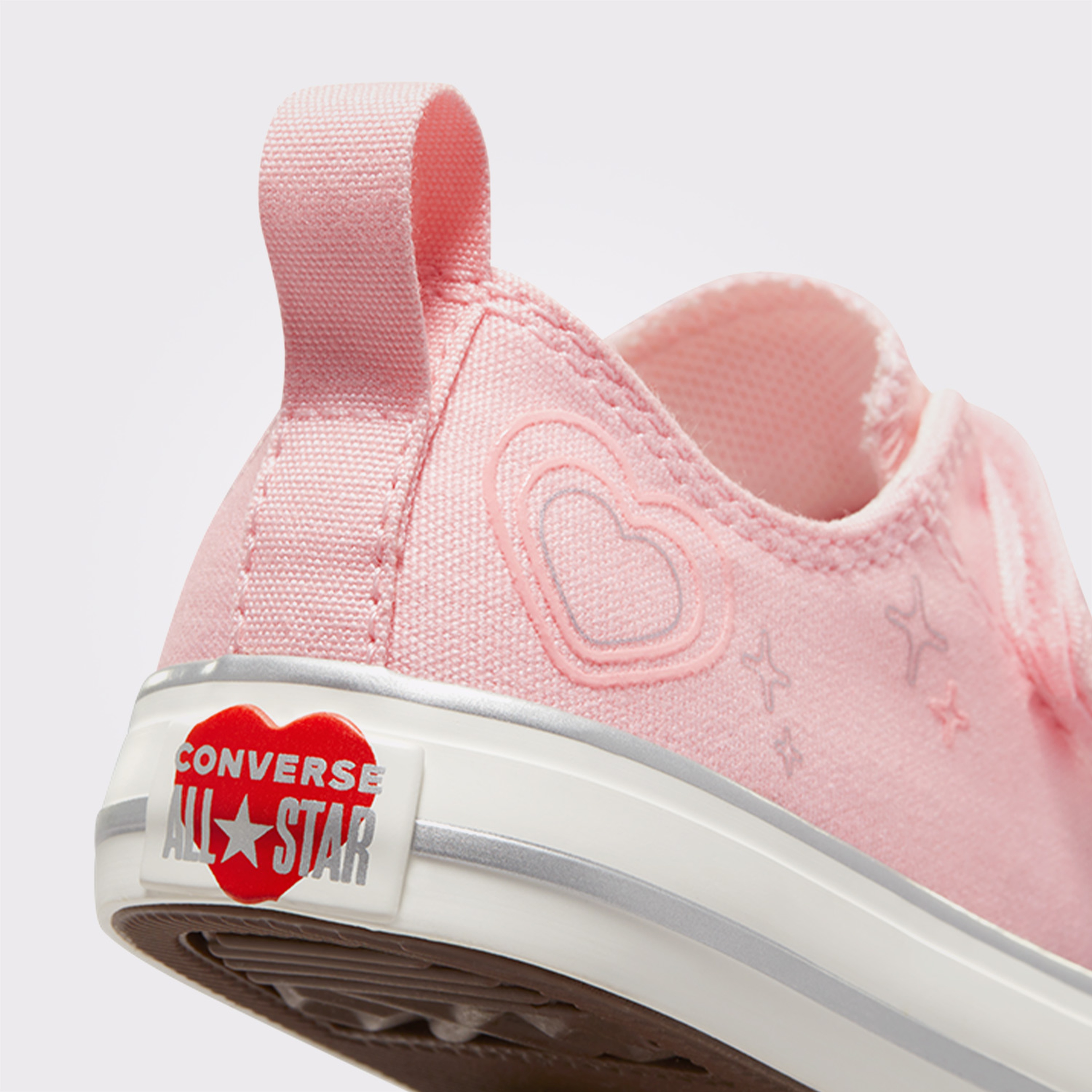 Converse Chuck Taylor All Star Easy On Heart Bebek Pembe Sneaker