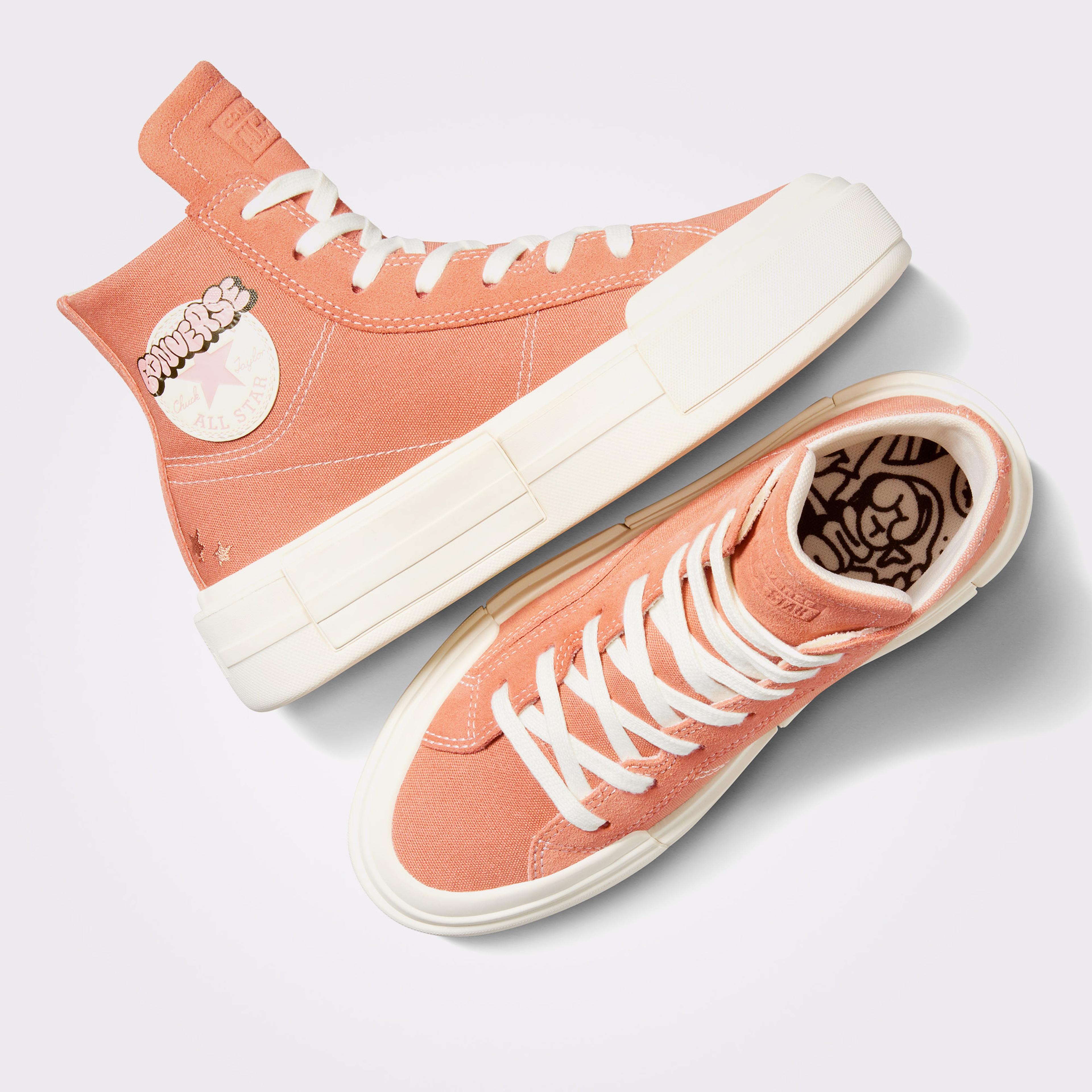 Converse Chuck Taylor All Star Cruise Scribble Unisex Turuncu Sneaker