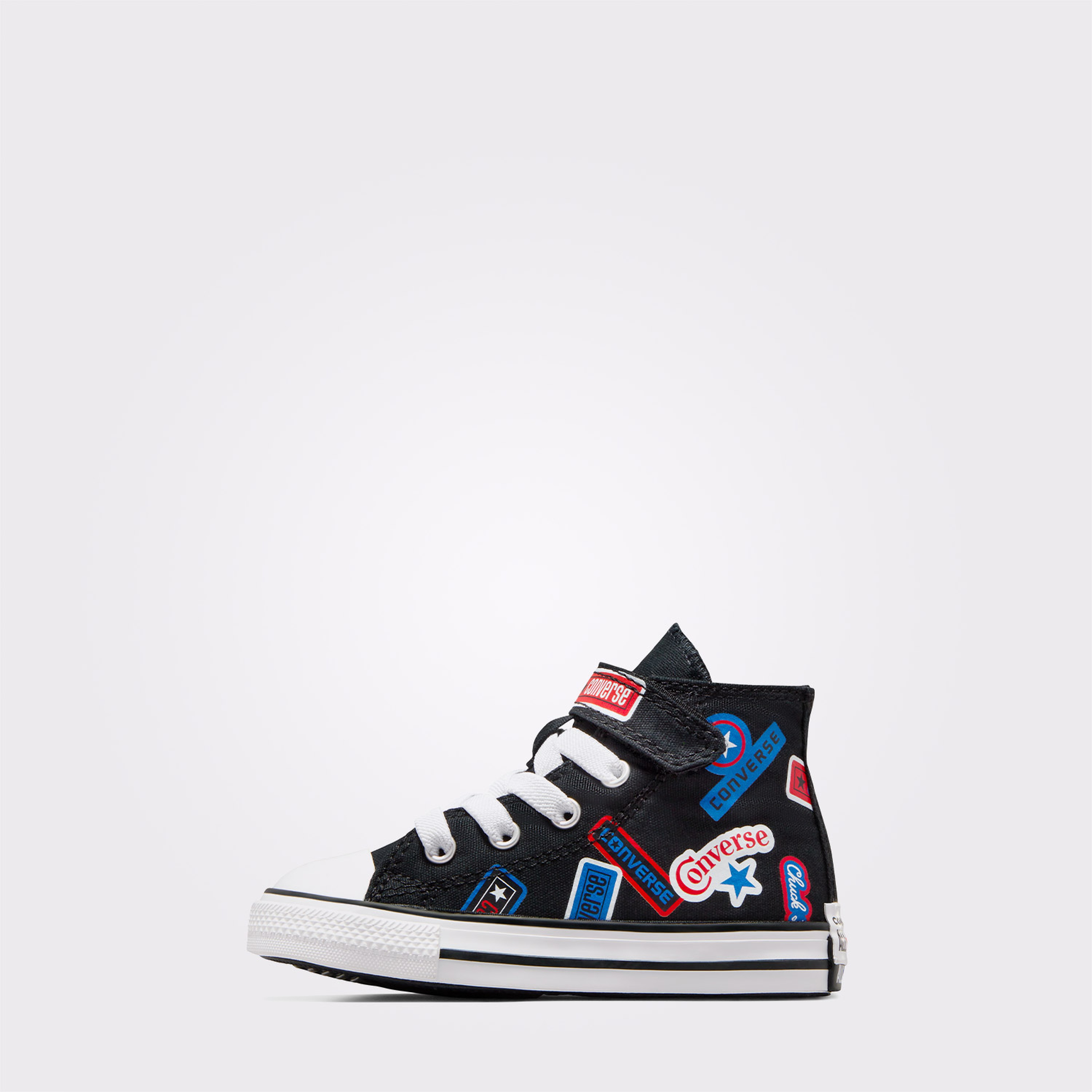 Converse Chuck Taylor All Star Easy On Stickers Bebek Siyah Sneaker