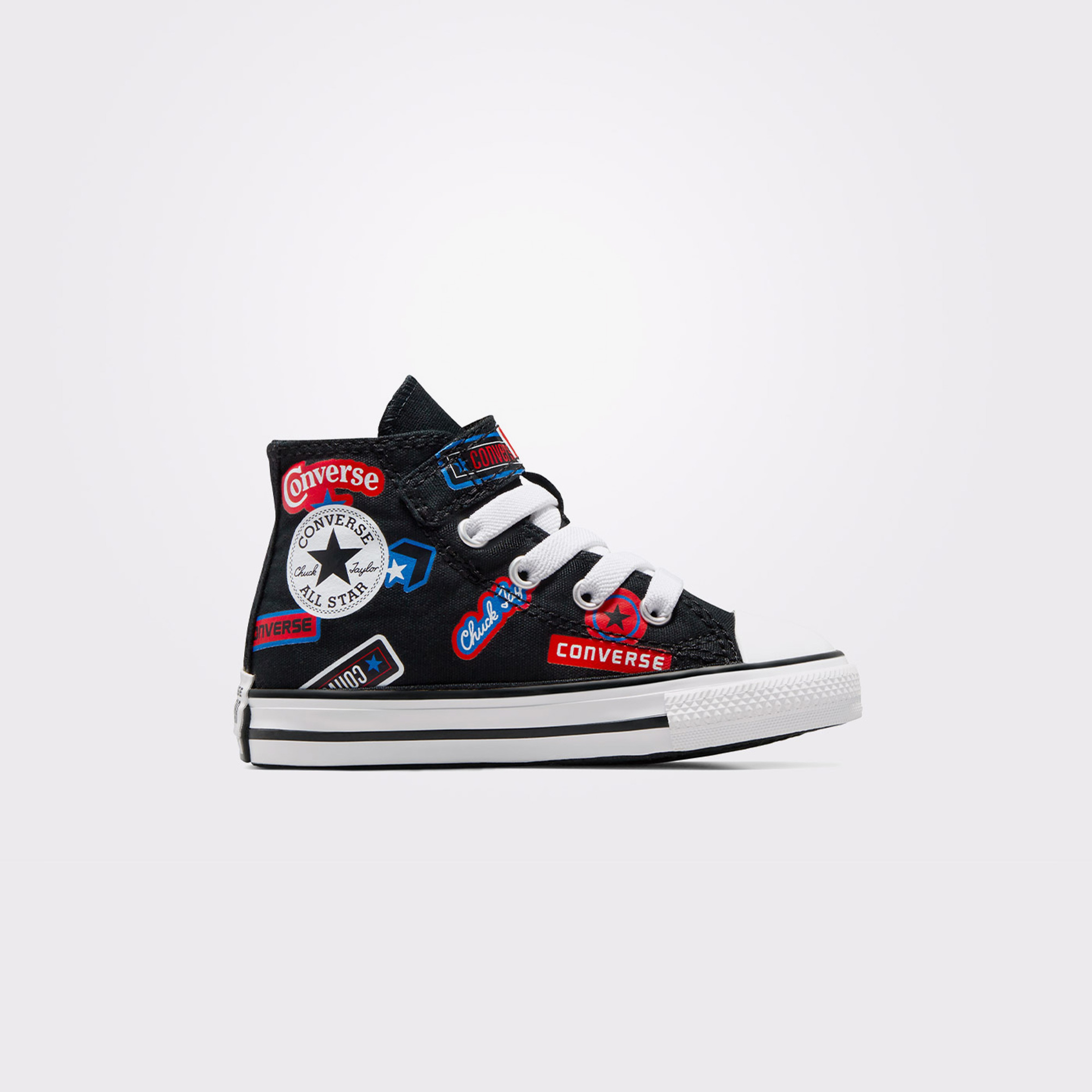 Converse Chuck Taylor All Star Easy On Stickers Bebek Siyah Sneaker