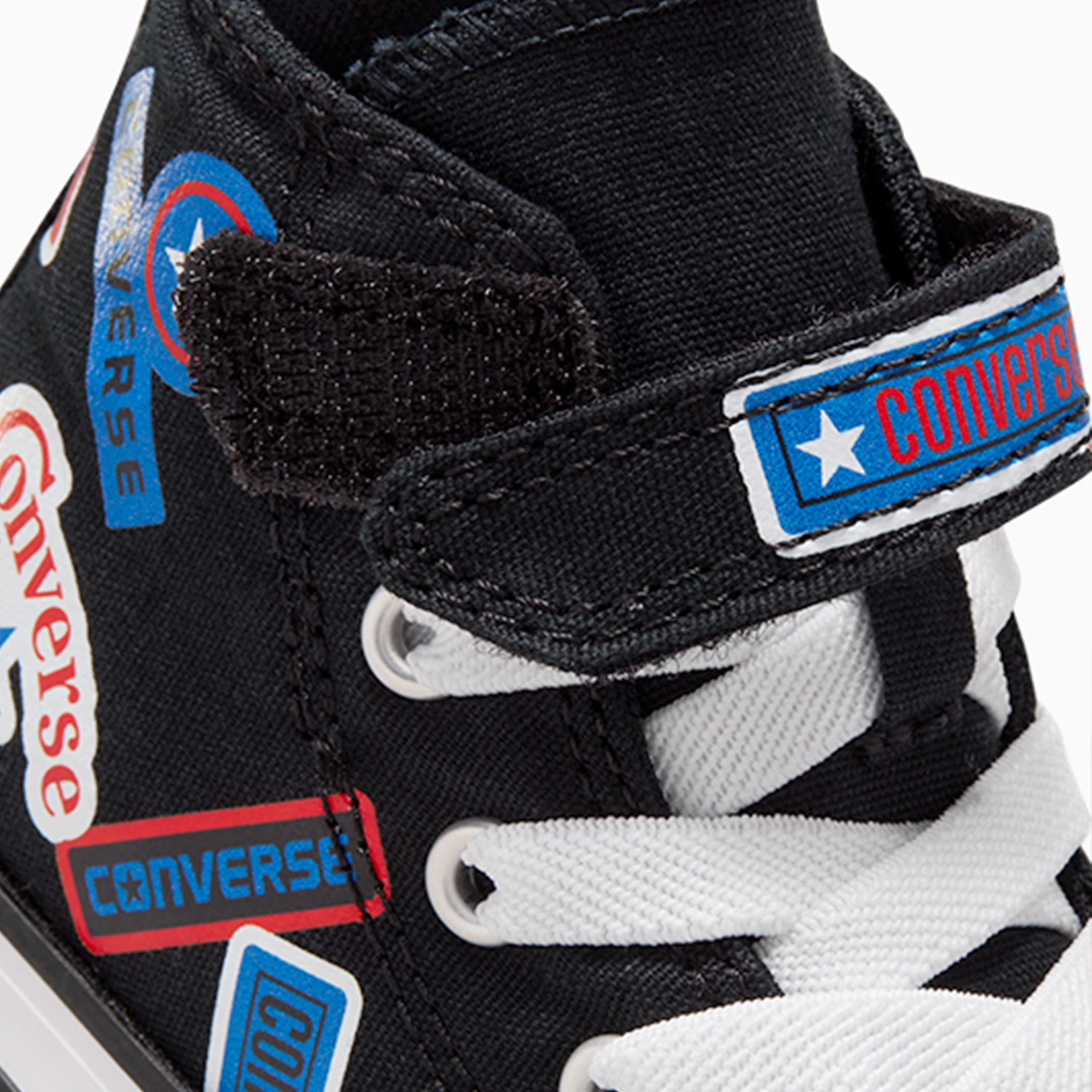 Converse Chuck Taylor All Star Easy On Stickers Bebek Siyah Sneaker