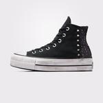 Converse Chuck Taylor All Star Lift Platform Chrome  Kadın Siyah Sneaker