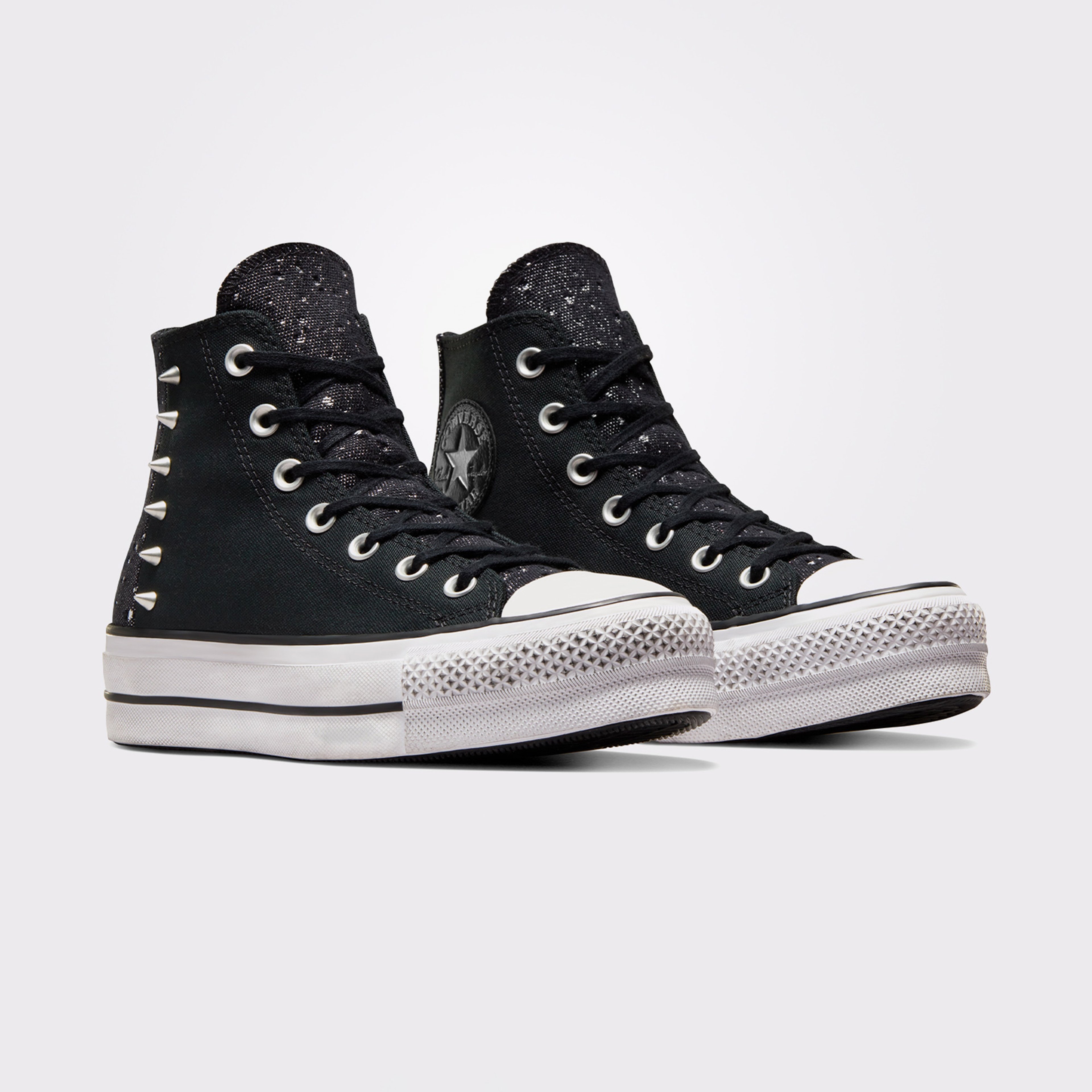 Converse Chuck Taylor All Star Lift Platform Chrome  Kadın Siyah Sneaker