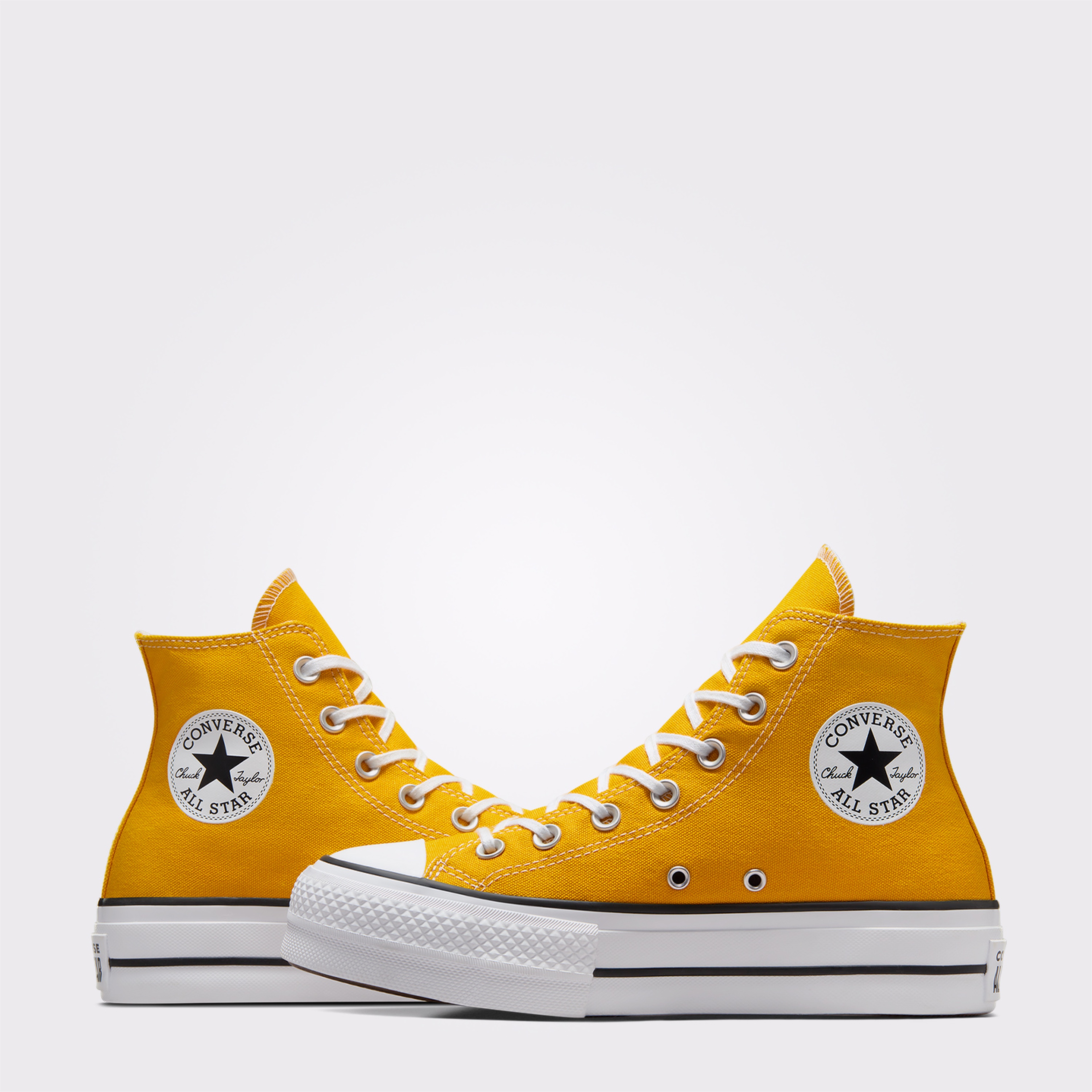 Converse Chuck Taylor All Star Lift Platform Kadın Sarı Sneaker