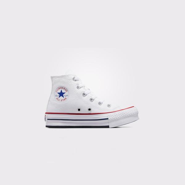 Converse Chuck Taylor All Star Eva Lift Canvas Platform Çocuk Beyaz Sneaker