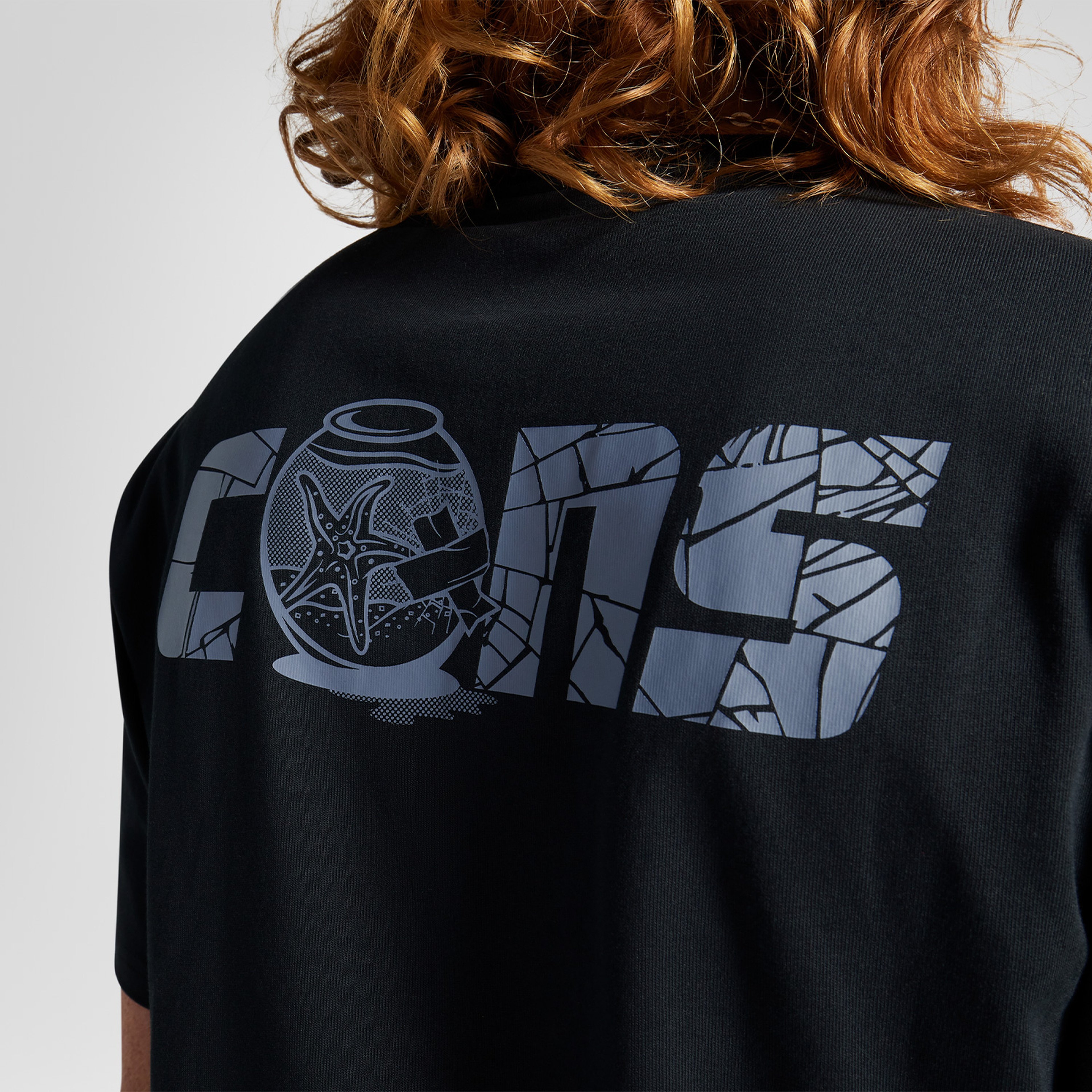 Converse Cons Fishbowl Erkek Siyah T-Shirt