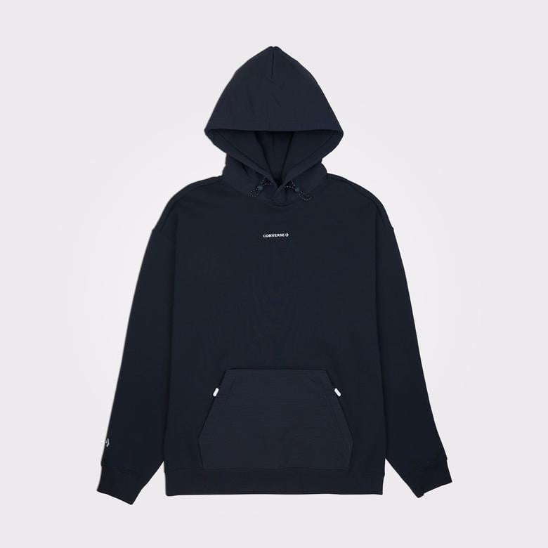 Converse Wordmark Erkek Siyah Hoodie