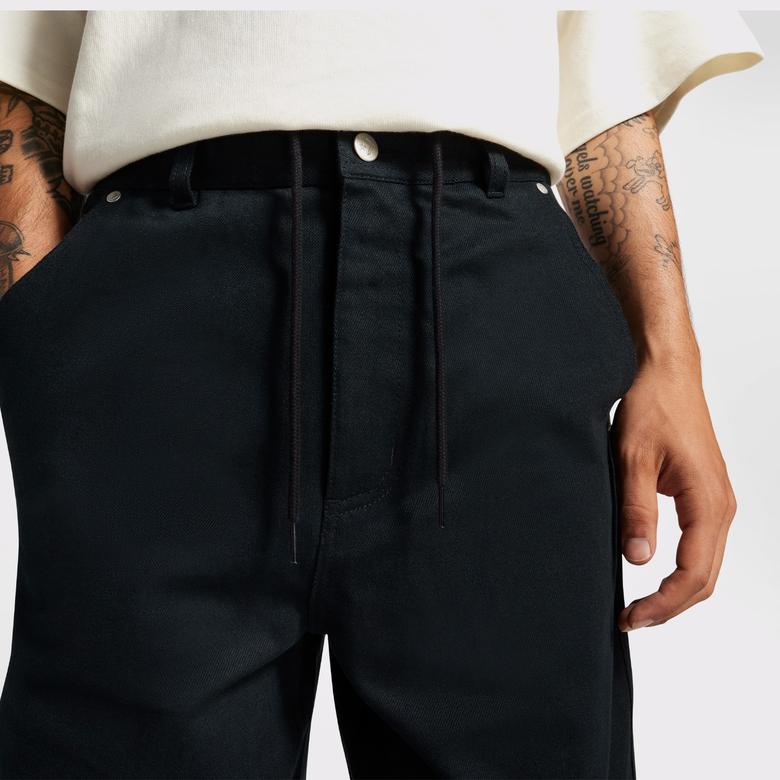 Converse Woven Erkek Siyah Pantolon