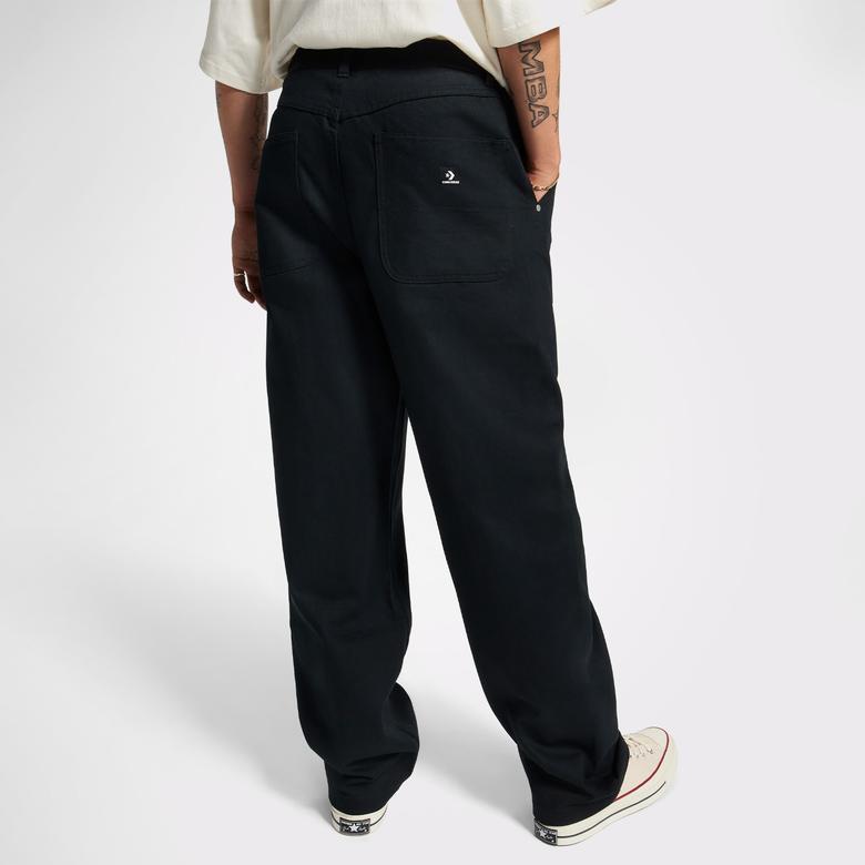 Converse Woven Erkek Siyah Pantolon