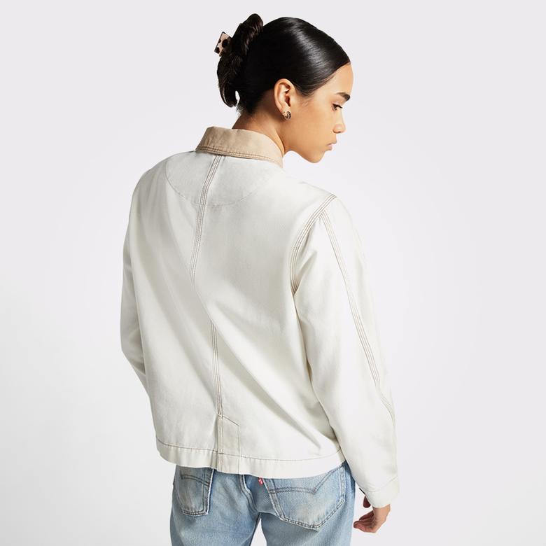 Converse Work Kadın Krem Ceket