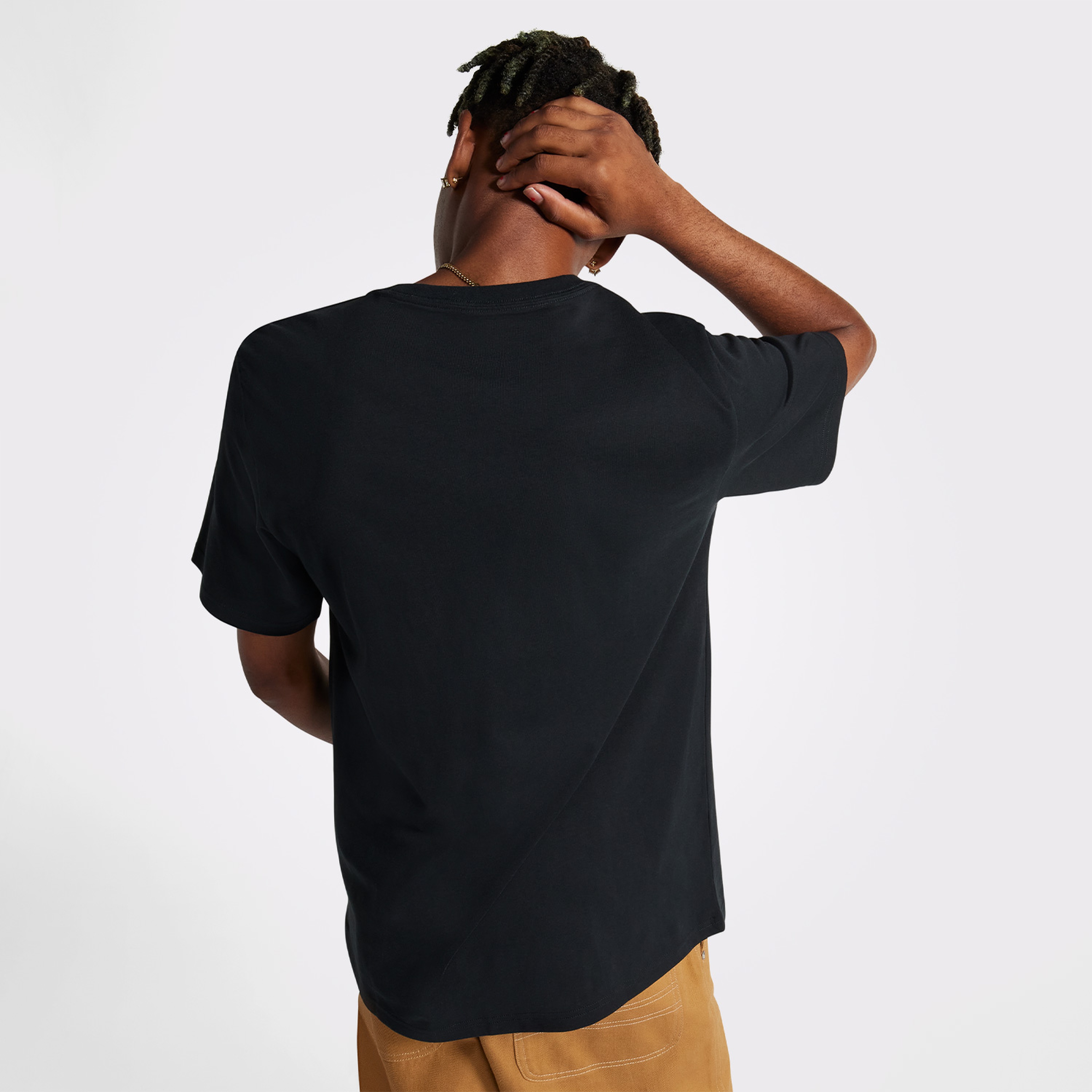 Converse Star Chevron Camo Erkek Siyah T-Shirt