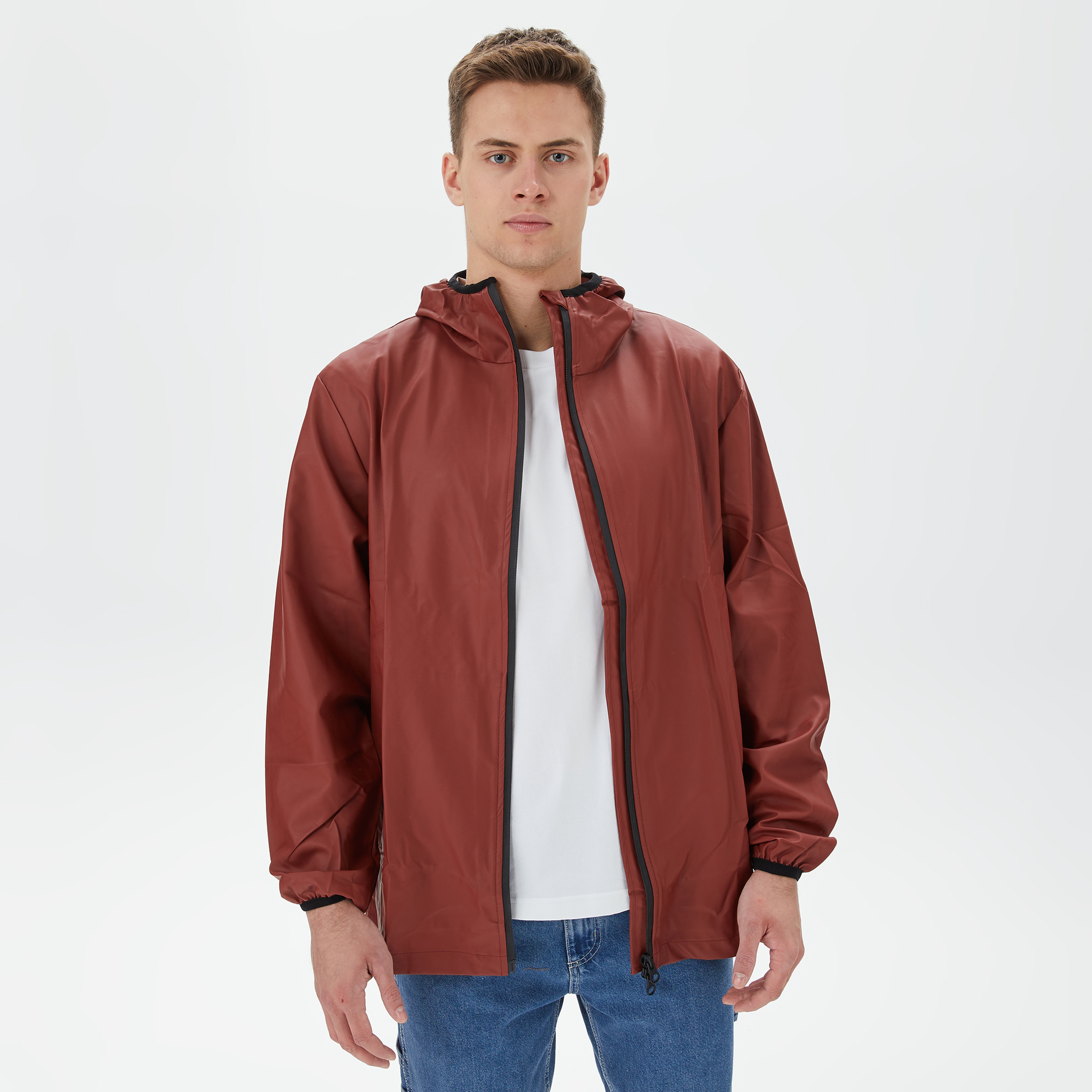 Nors Erkek Kırmızı Rüzgarlık