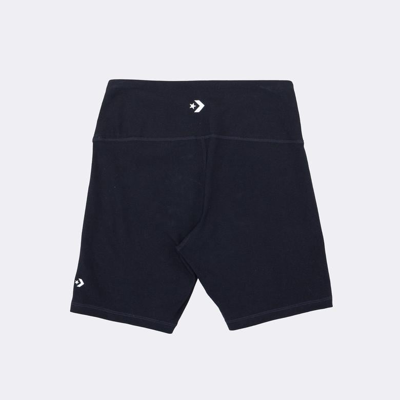 Converse Wordmark Bisiklet u Kadın Siyah Şort