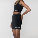 Converse Wordmark Bisiklet u Kadın Siyah Şort