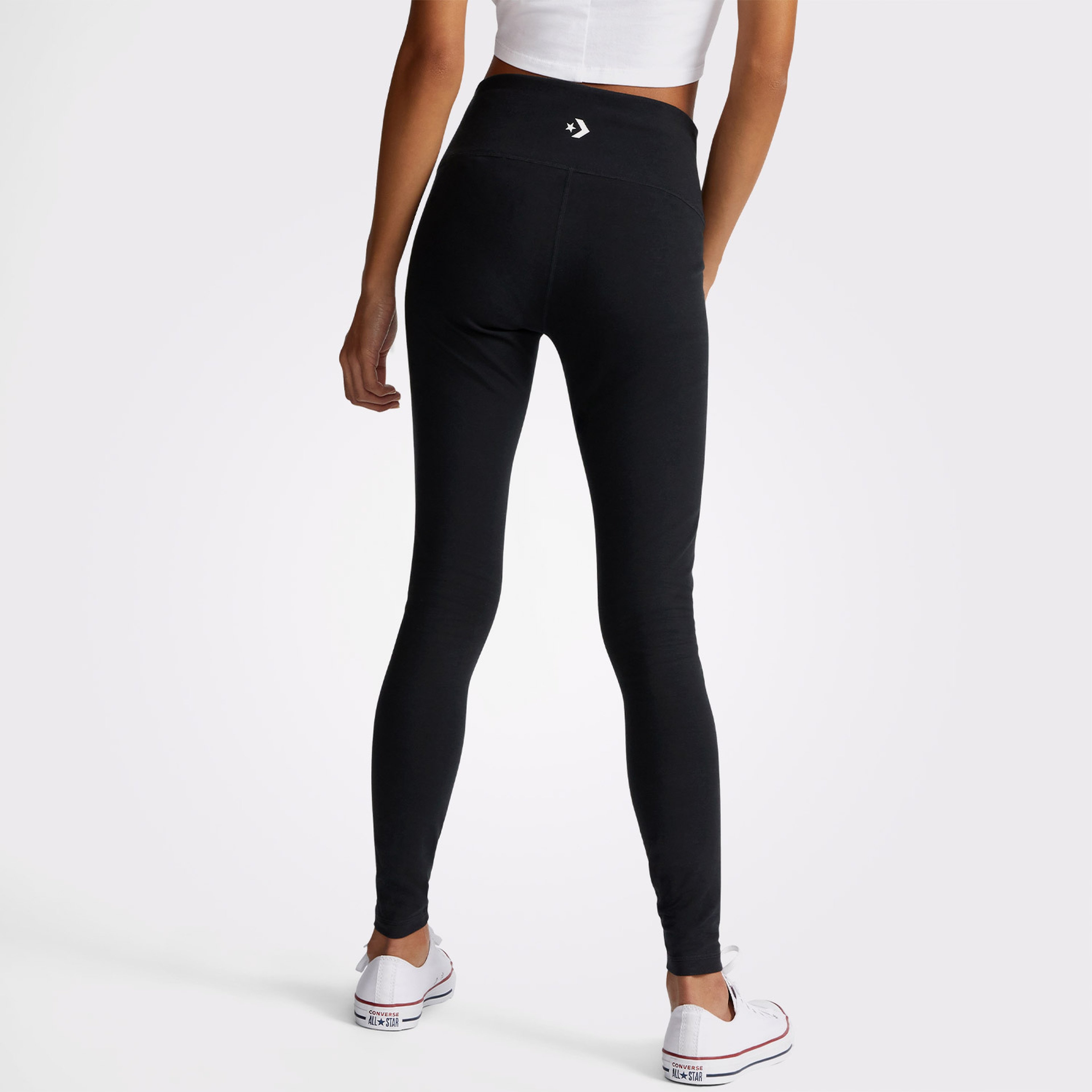 Converse Wordmark  Kadın Siyah Tayt