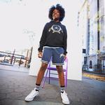 Converse Cnvb Rec Club Ft Sleeve Stripe Çocuk Siyah Hoodie