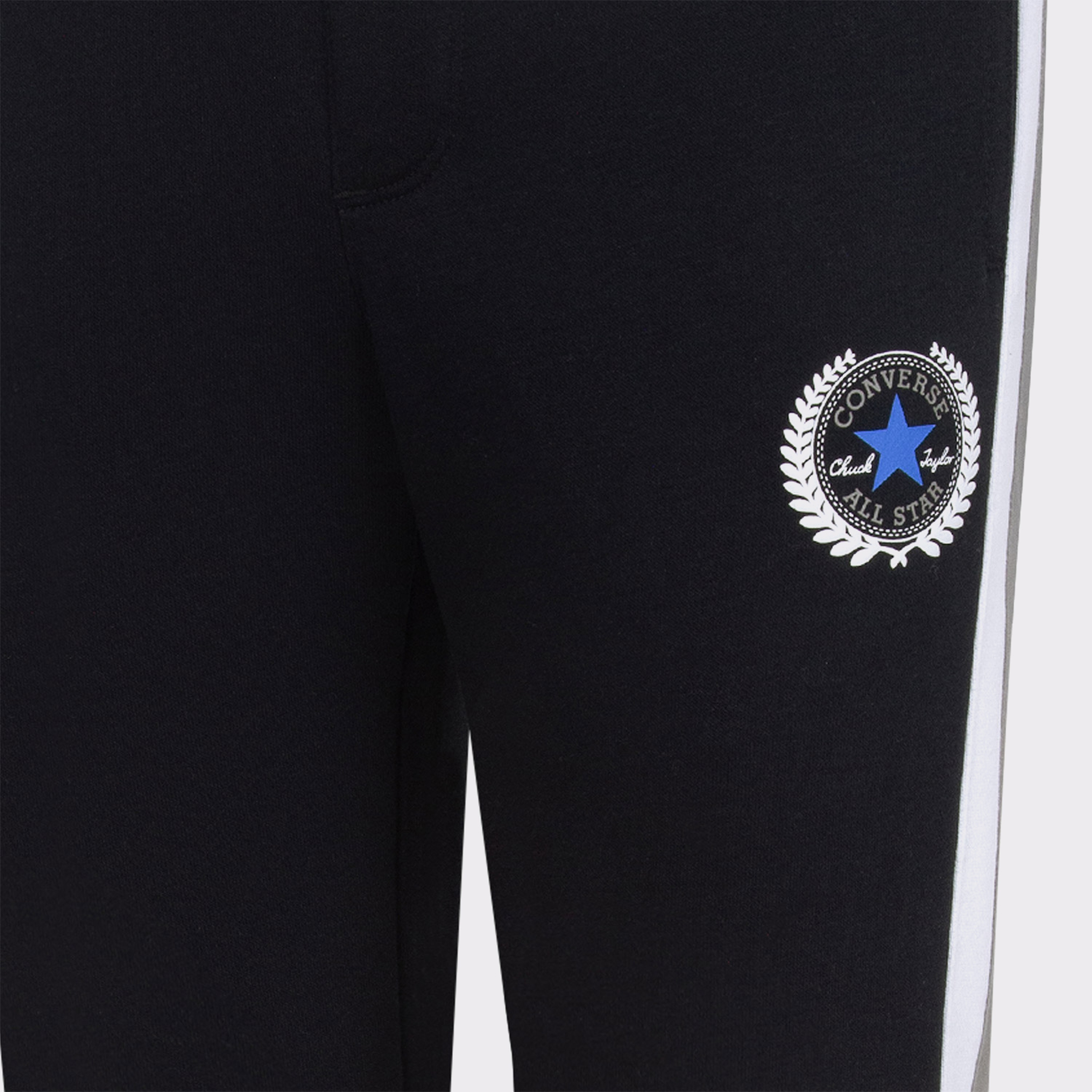 Converse Cnvb Rec Club Side Stripe Ft Çocuk Siyah Eşofman Altı