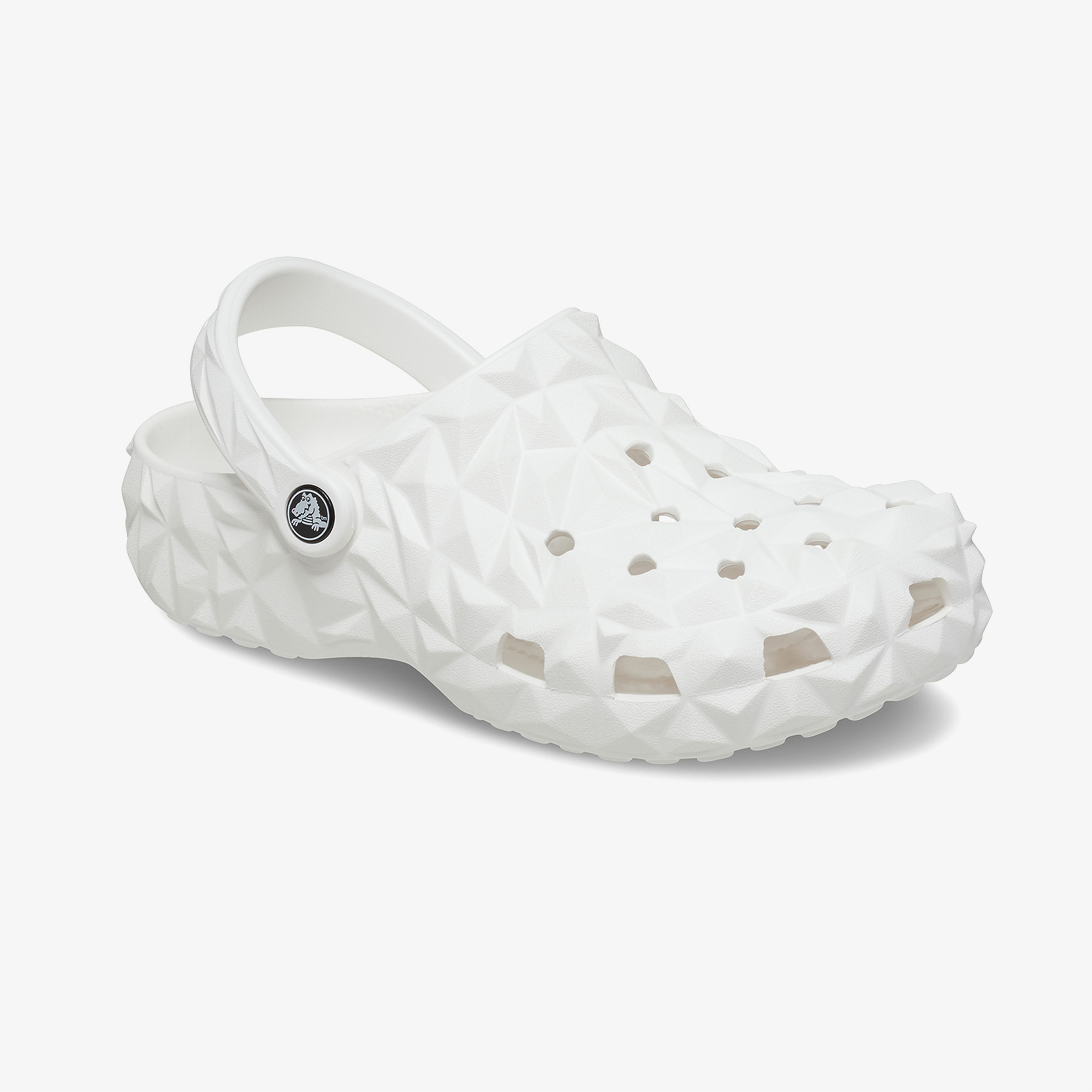 Crocs Classic Geometric Unisex Beyaz Terlik