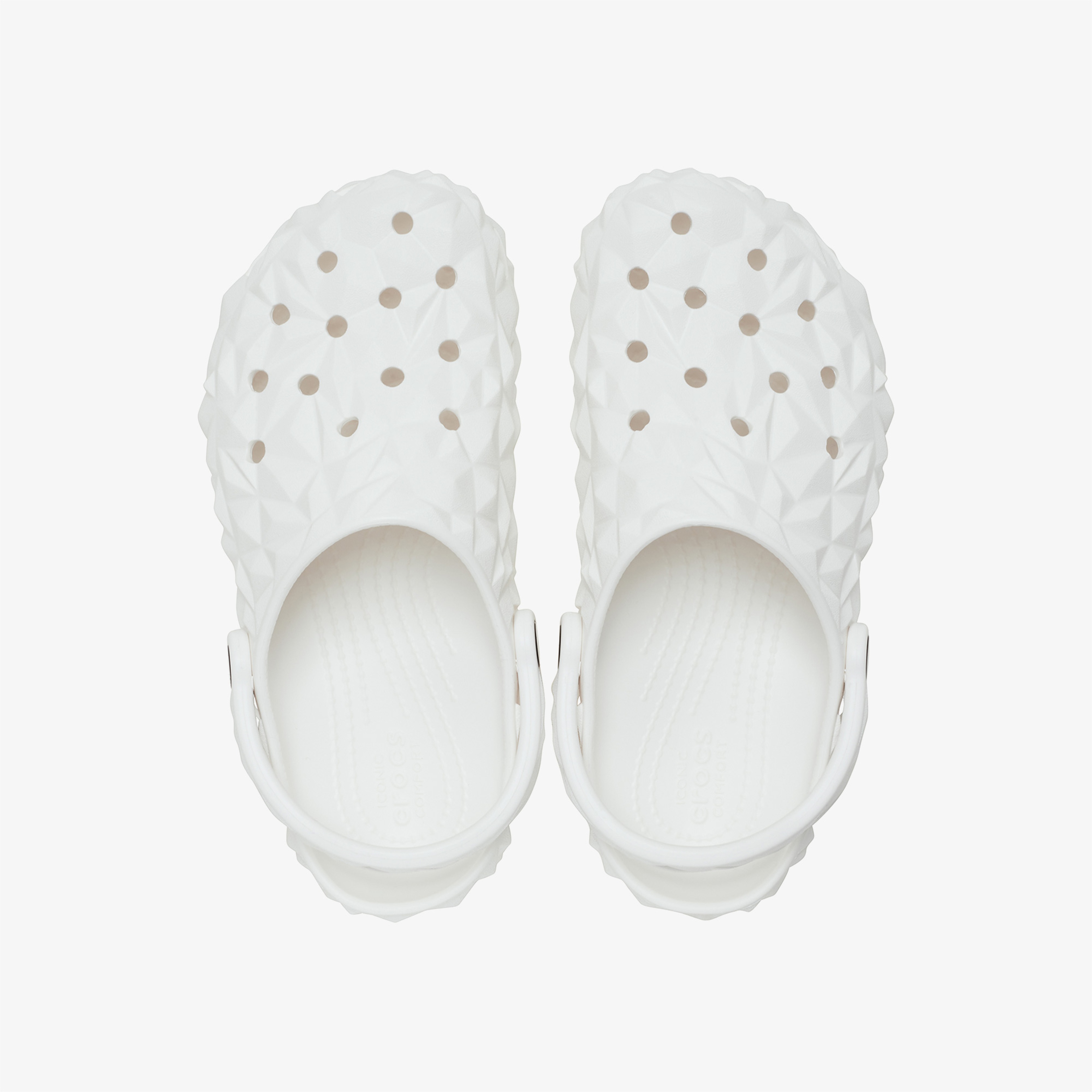 Crocs Classic Geometric Unisex Beyaz Terlik