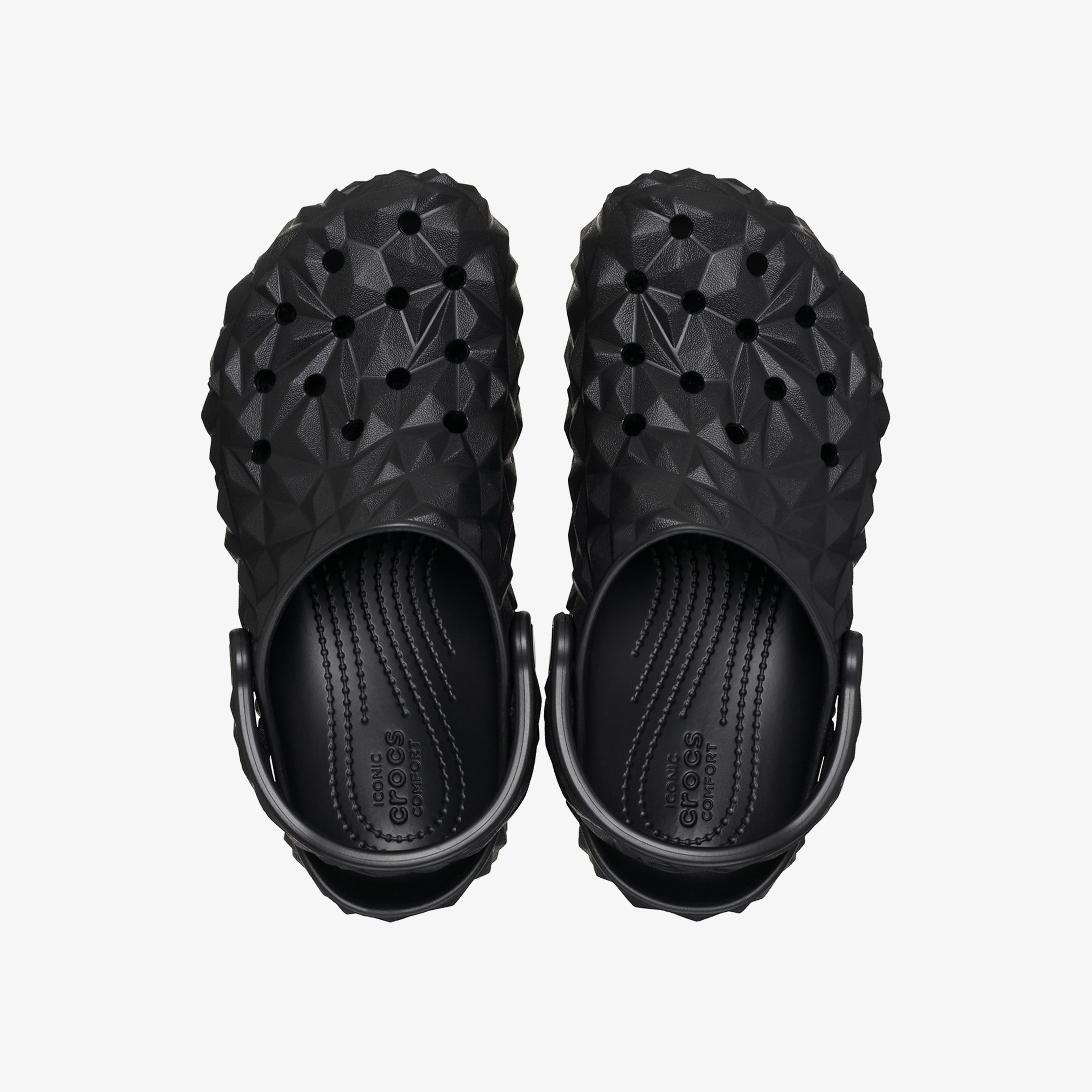 Crocs Classic Geometric Unisex Siyah Terlik