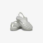 Crocs Isabella Glitter T Bebek Gri Sandalet