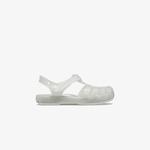 Crocs Isabella Glitter T Bebek Gri Sandalet