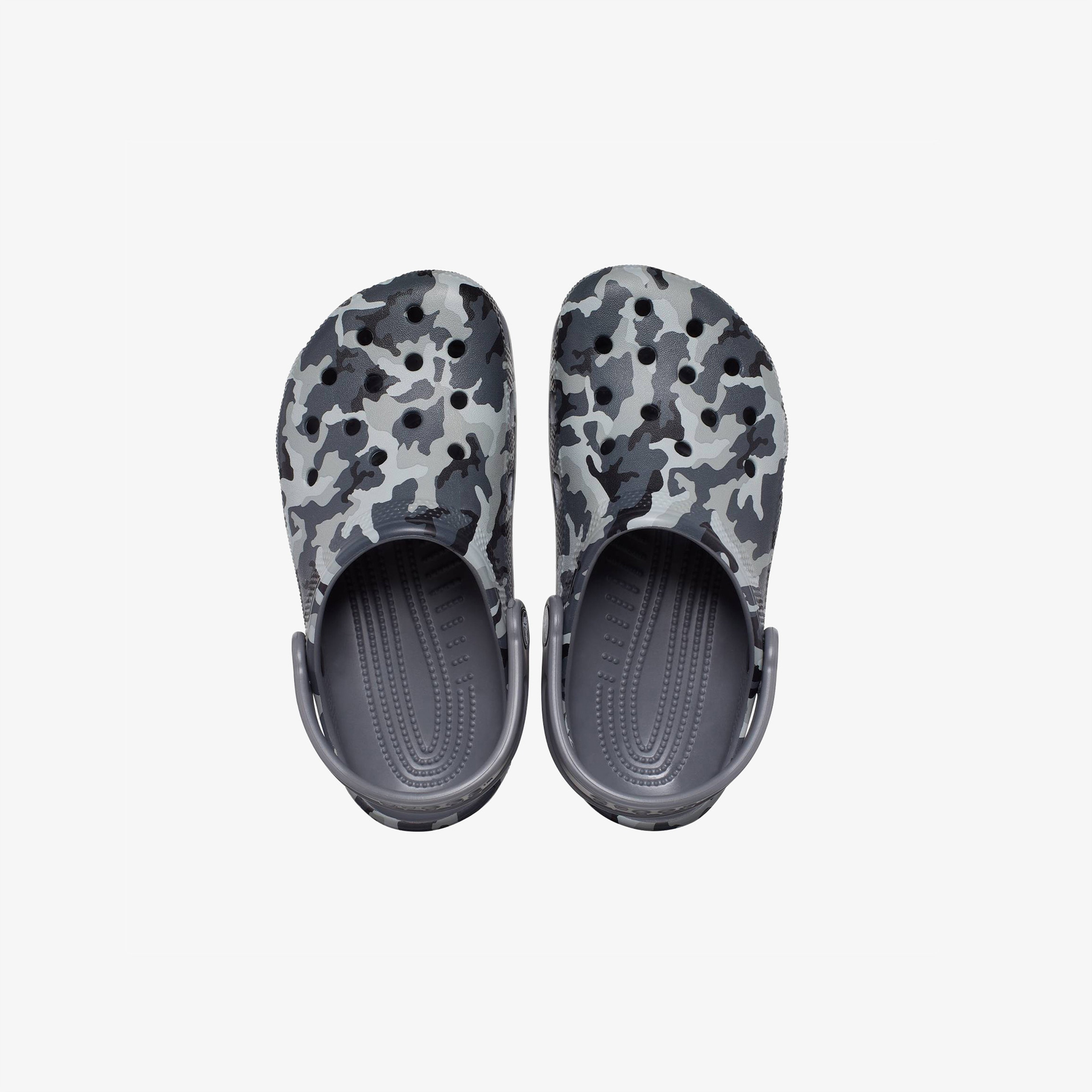 Crocs Classic Camo K Çocuk Siyah Terlik