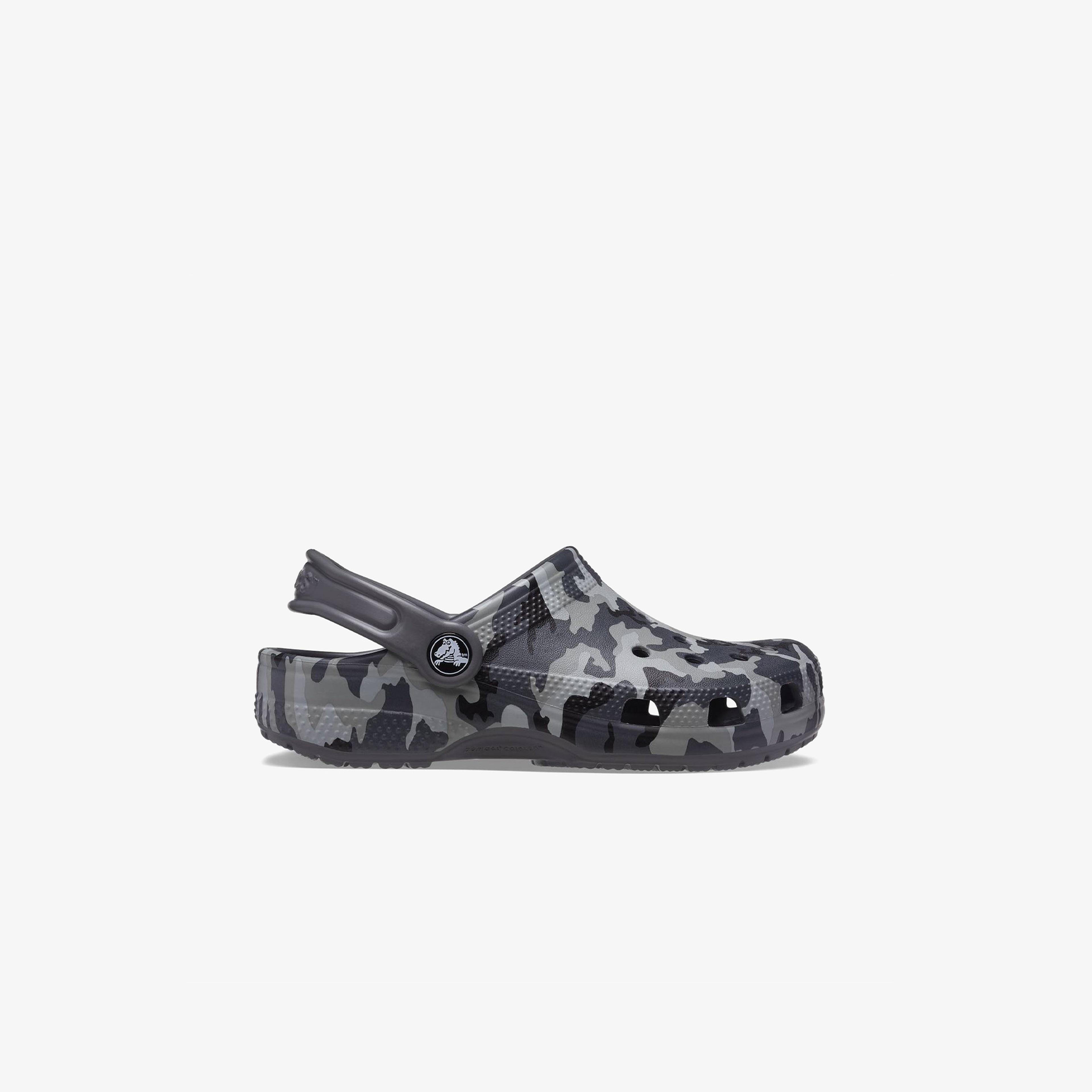 Crocs Classic Camo K Çocuk Siyah Terlik
