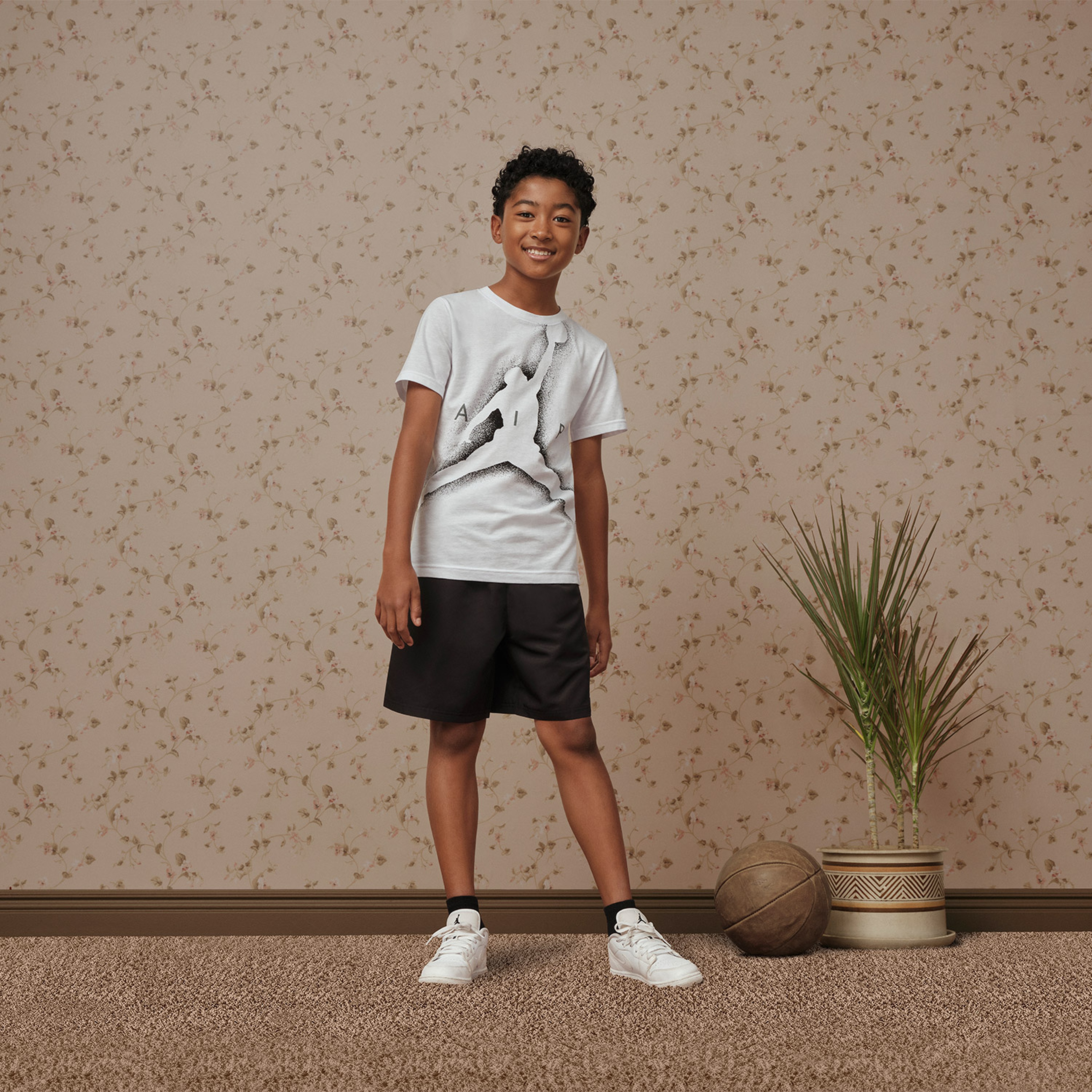 Jordan Jumpman Woven Play Çocuk Siyah Şort