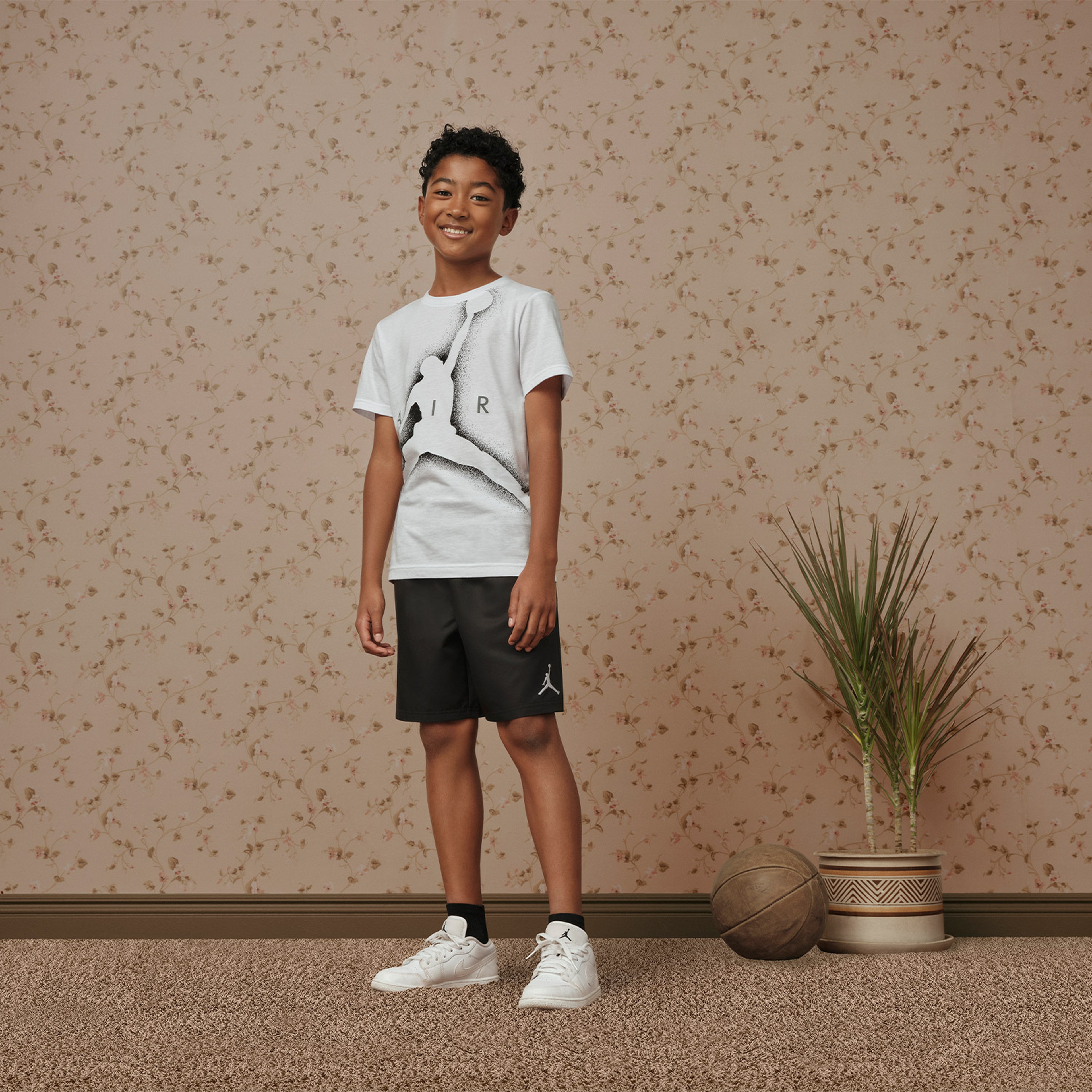 Jordan Jumpman Woven Play Çocuk Siyah Şort