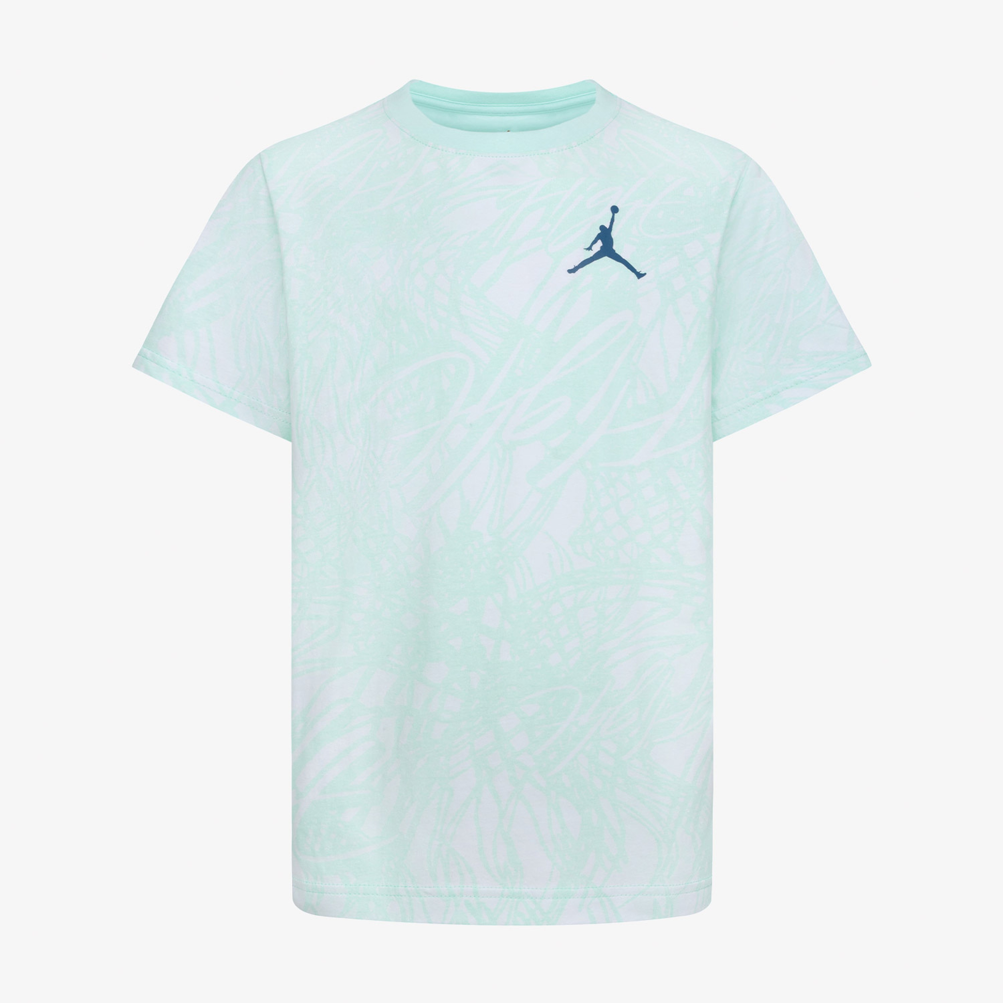 Jordan Flight Aop Çocuk Mavi T-Shirt