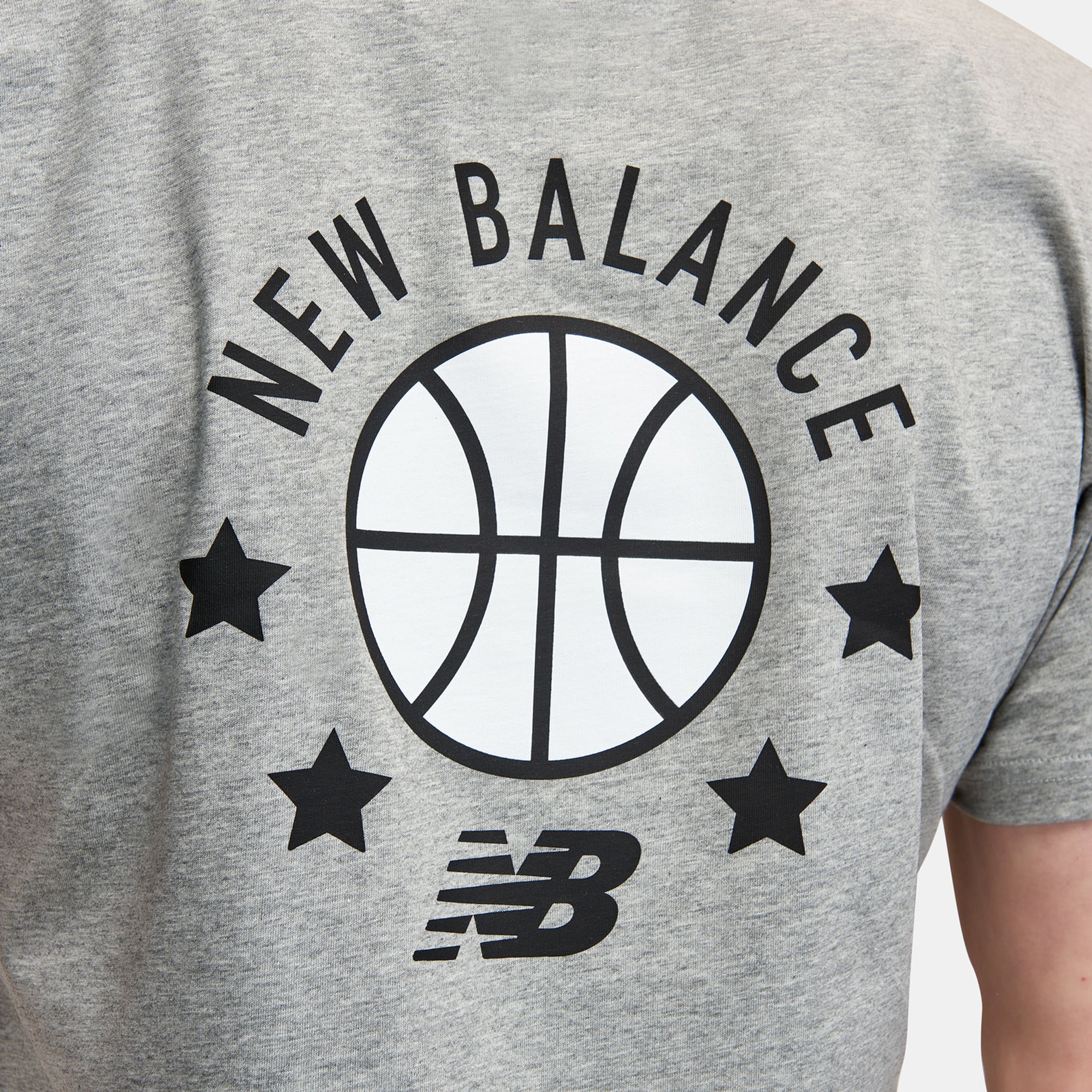 New Balance Erkek Gri T-Shirt