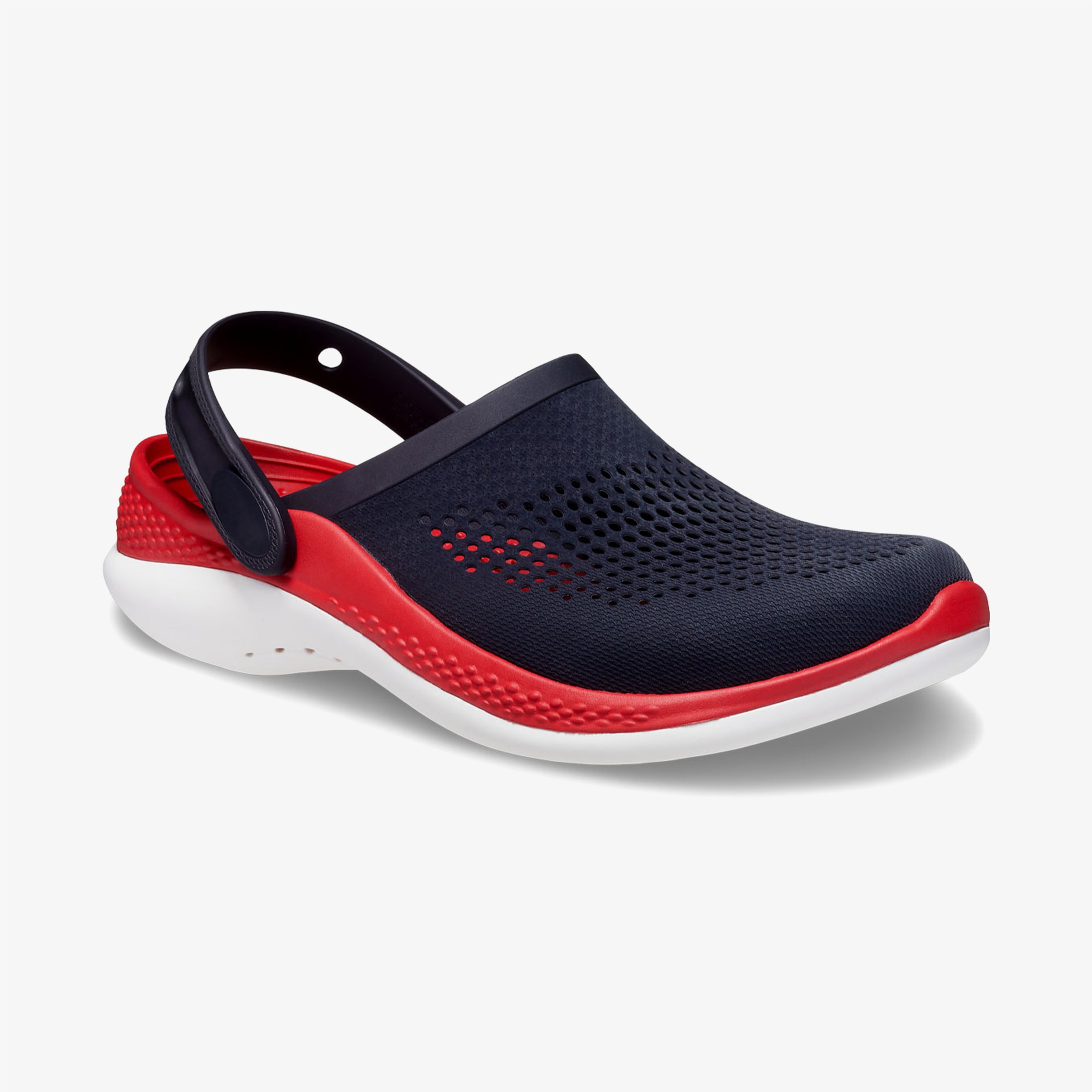 Crocs LiteRide 360 Clog Erkek Lacivert/Kırmızı Terlik