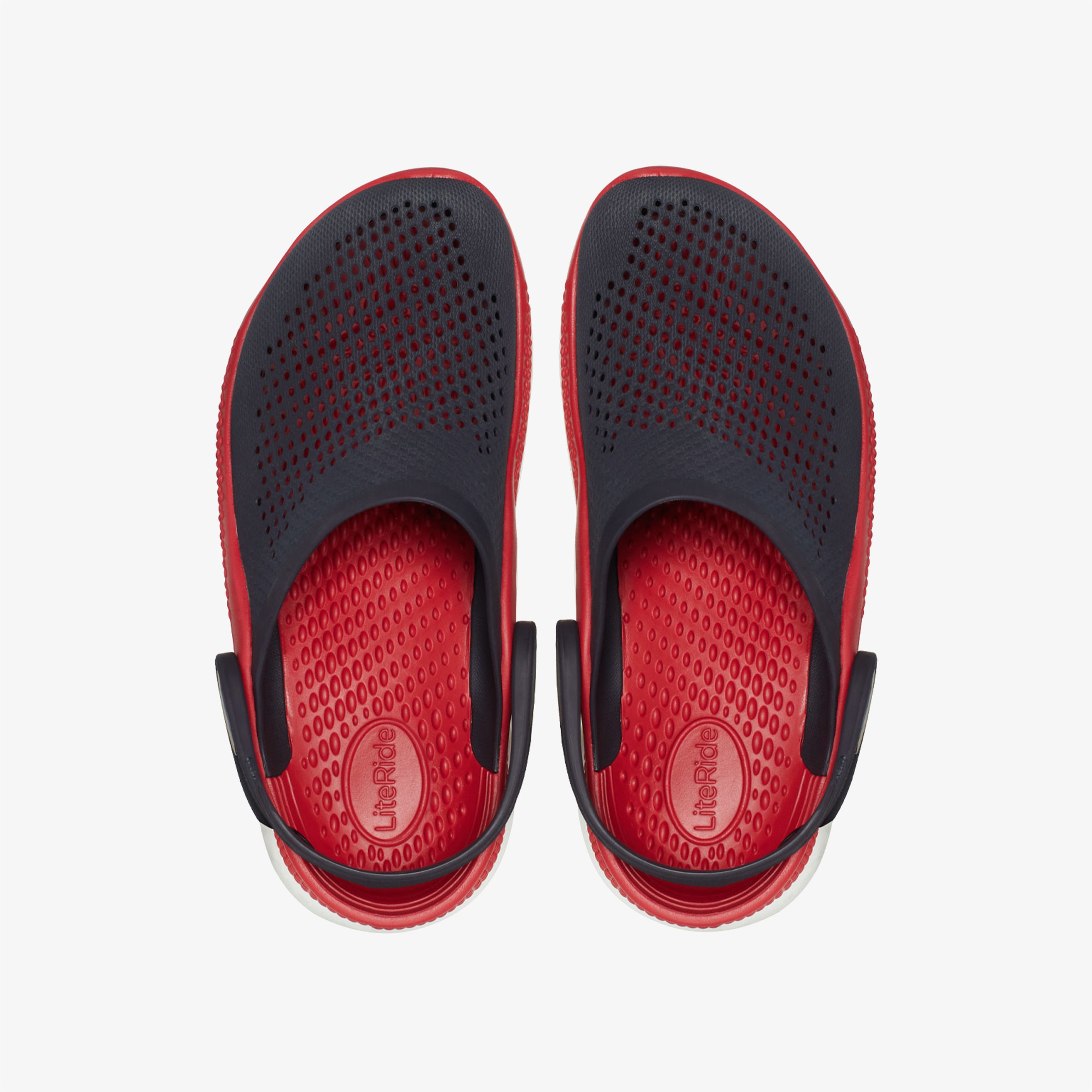 Crocs LiteRide 360 Clog Erkek Lacivert/Kırmızı Terlik