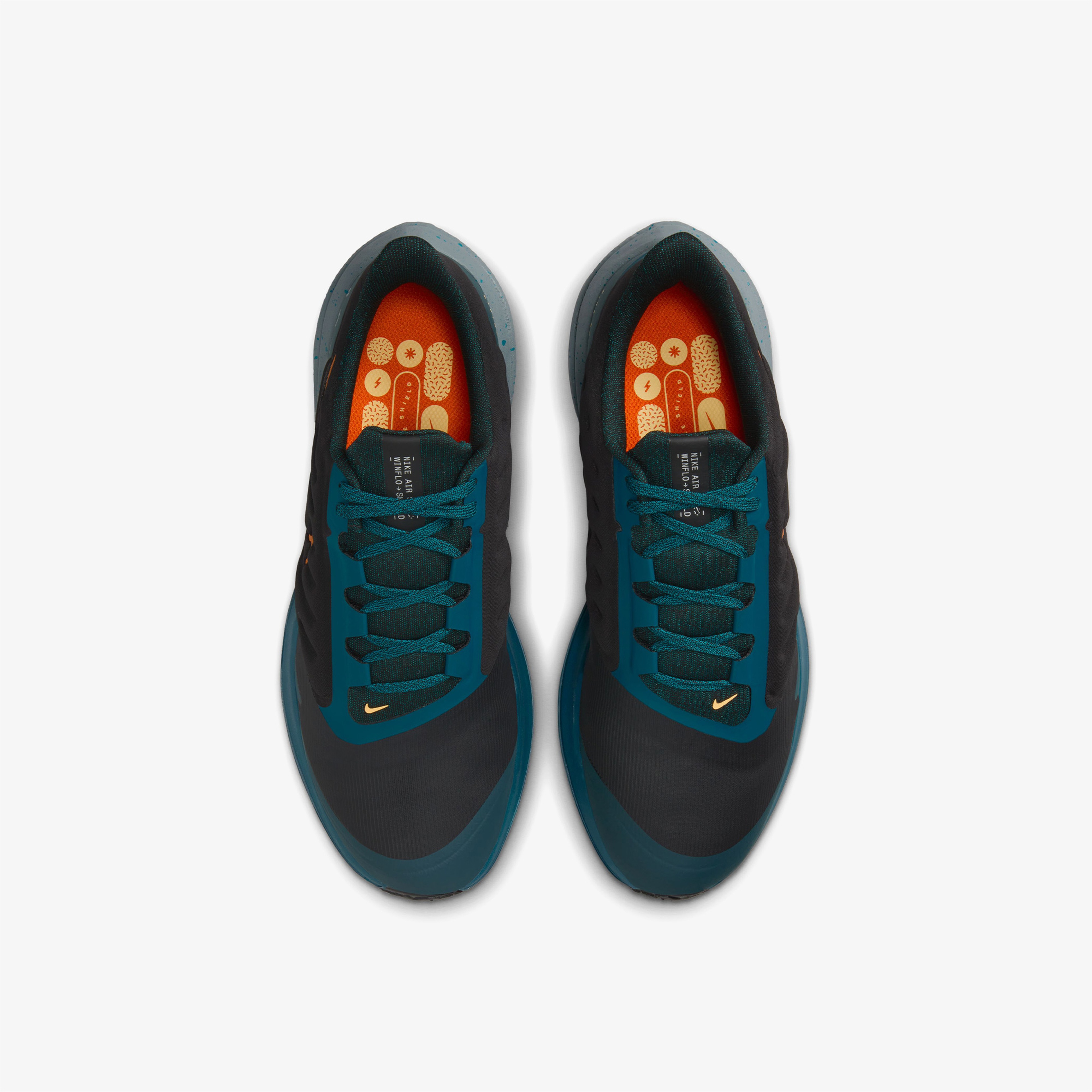 Nike Air Winflo 9 Shield Erkek Siyah Spor Ayakkabı