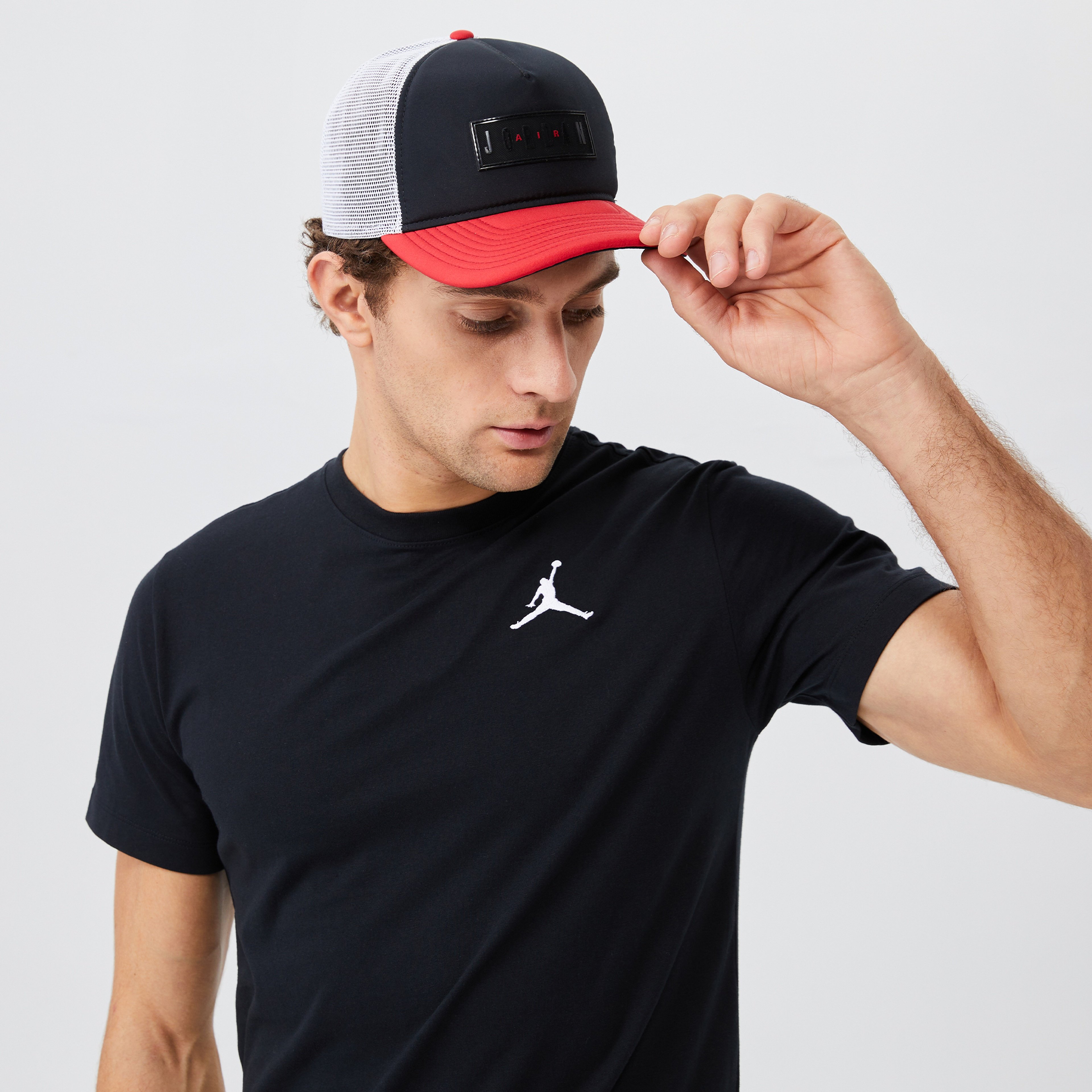 Jordan Jumpman Short Sleeve Erkek Siyah T-Shirt