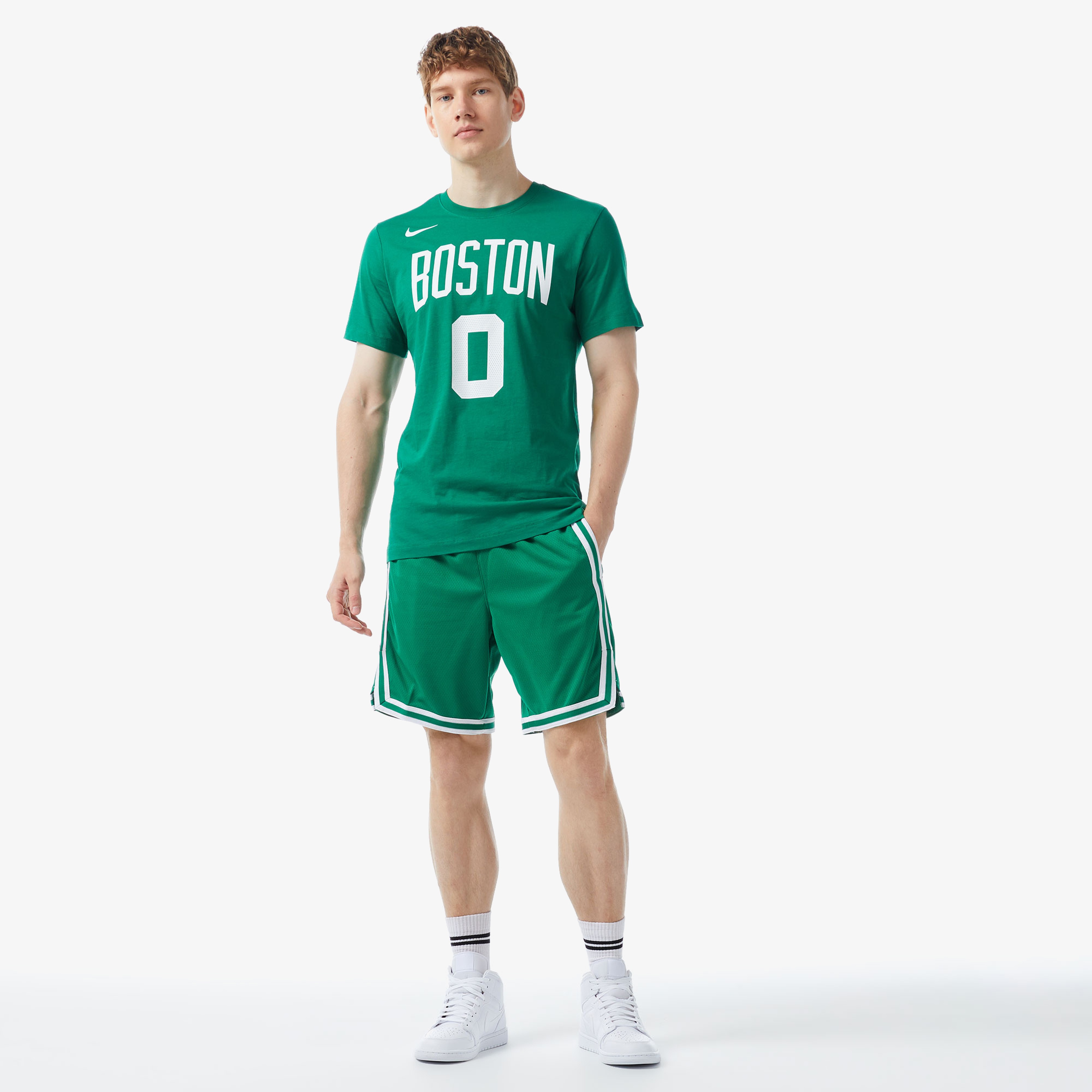 Nike NBA Boston Celtics Erkek Yeşil T-Shirt
