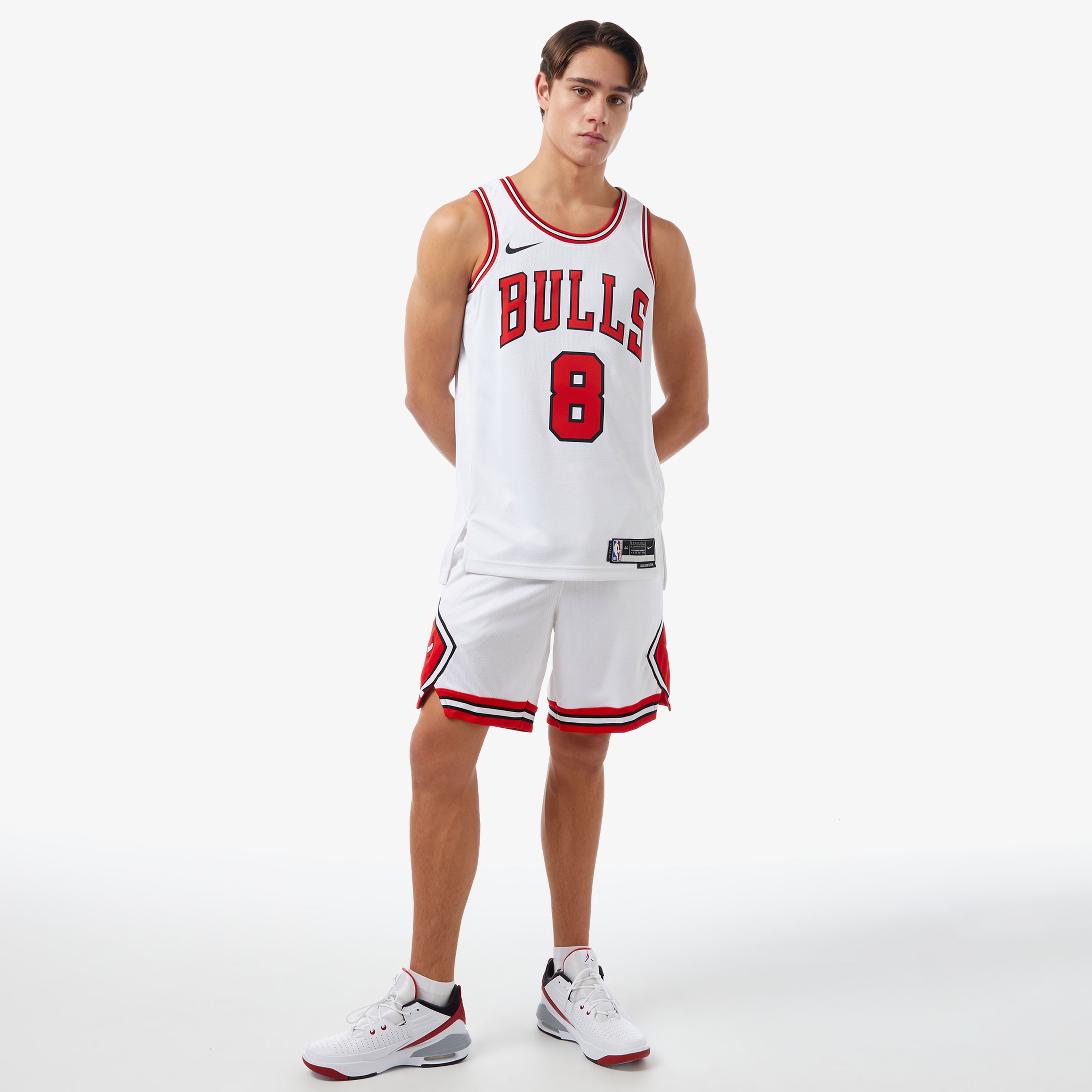 Nike Chicago Bulls Erkek Beyaz Forma